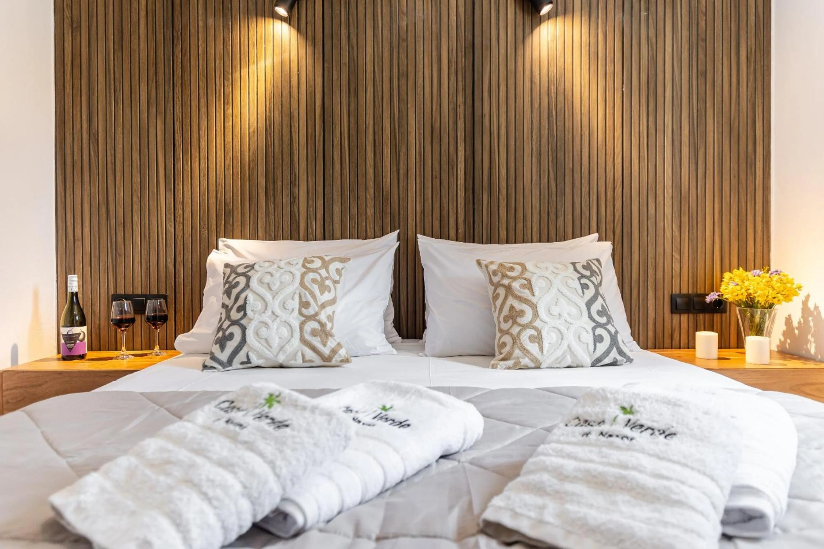 Bed in Casa Verde Di Naxos