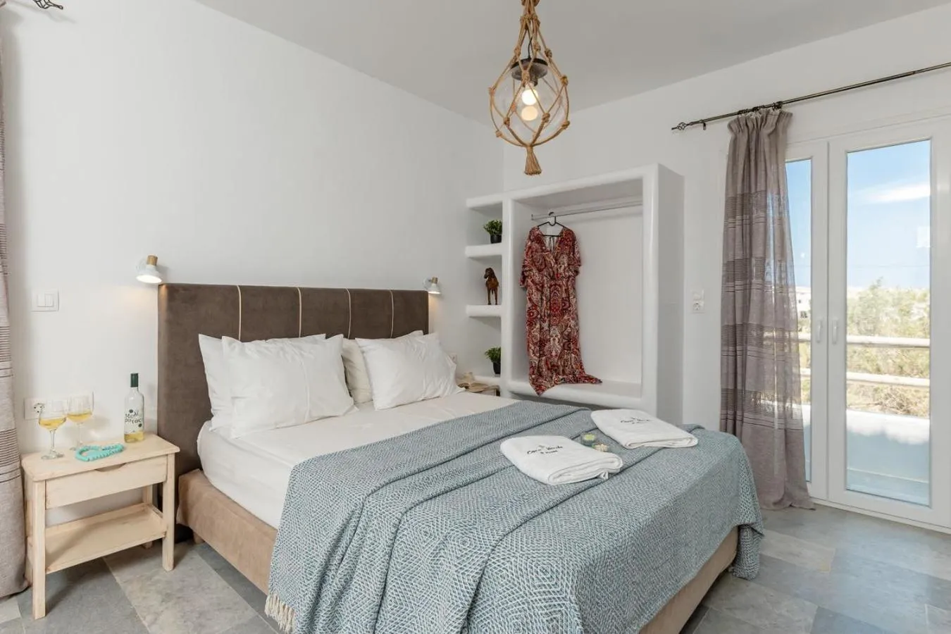 Bed in Casa Verde Di Naxos