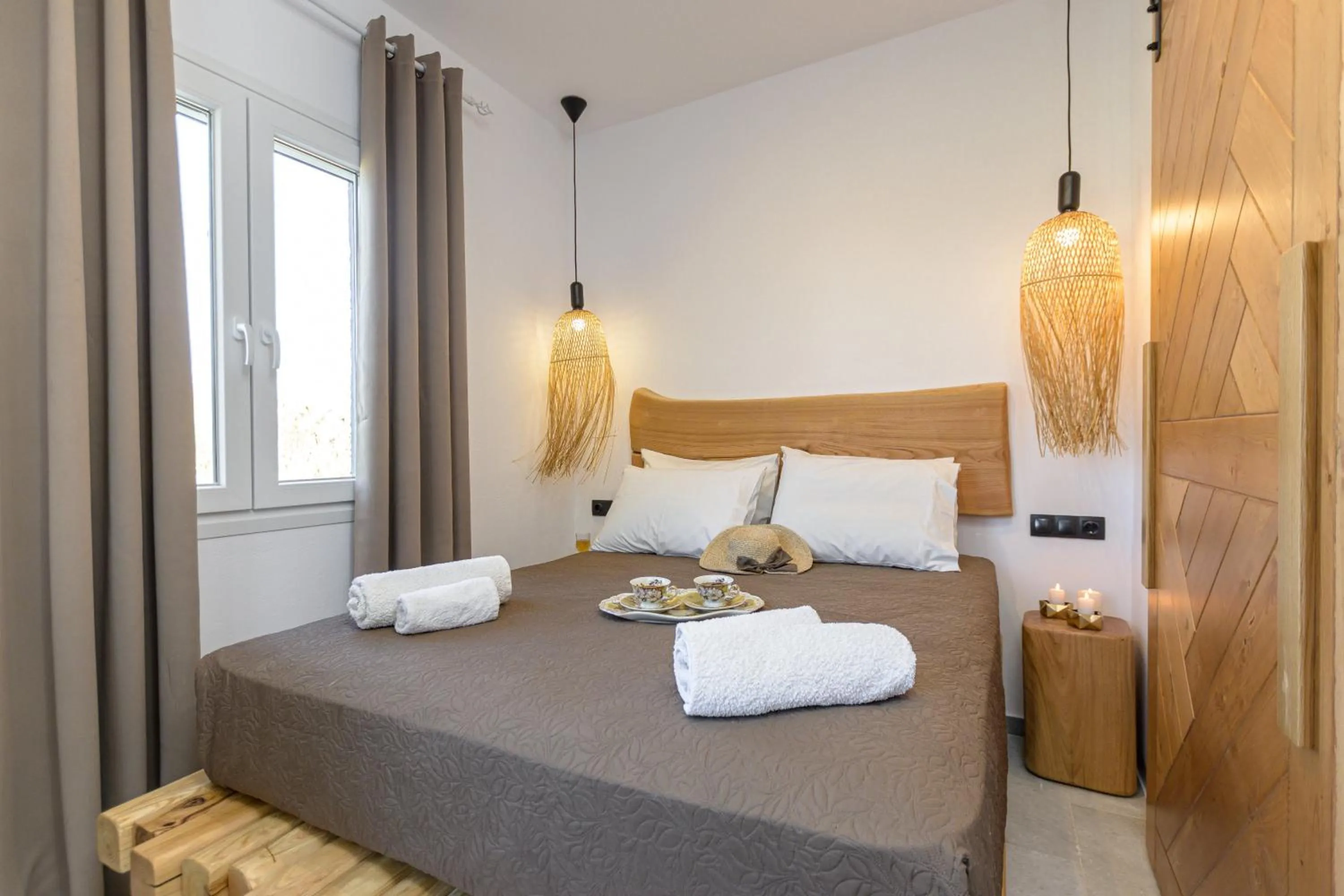 Bed in Casa Verde Di Naxos