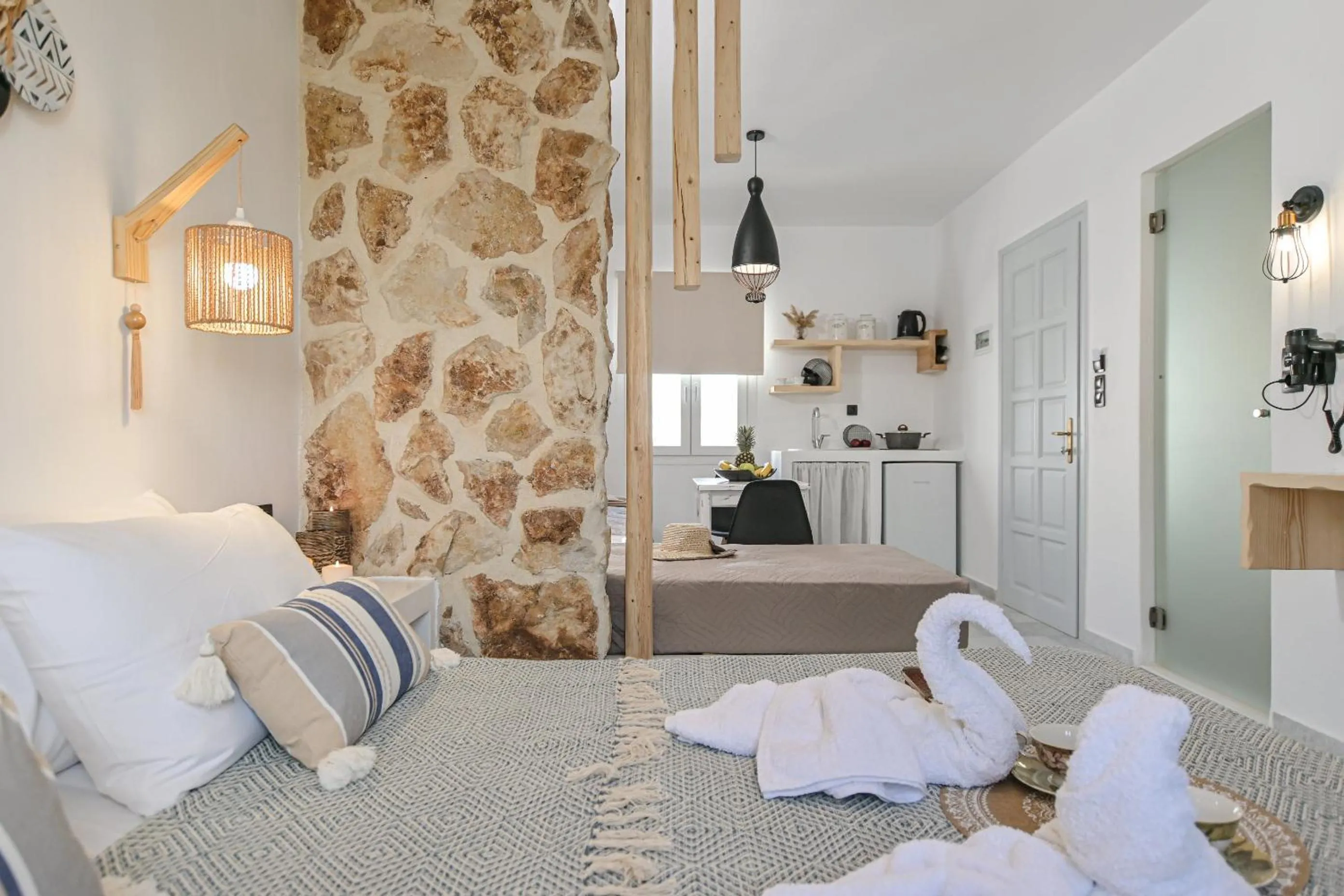Bed in Casa Verde Di Naxos