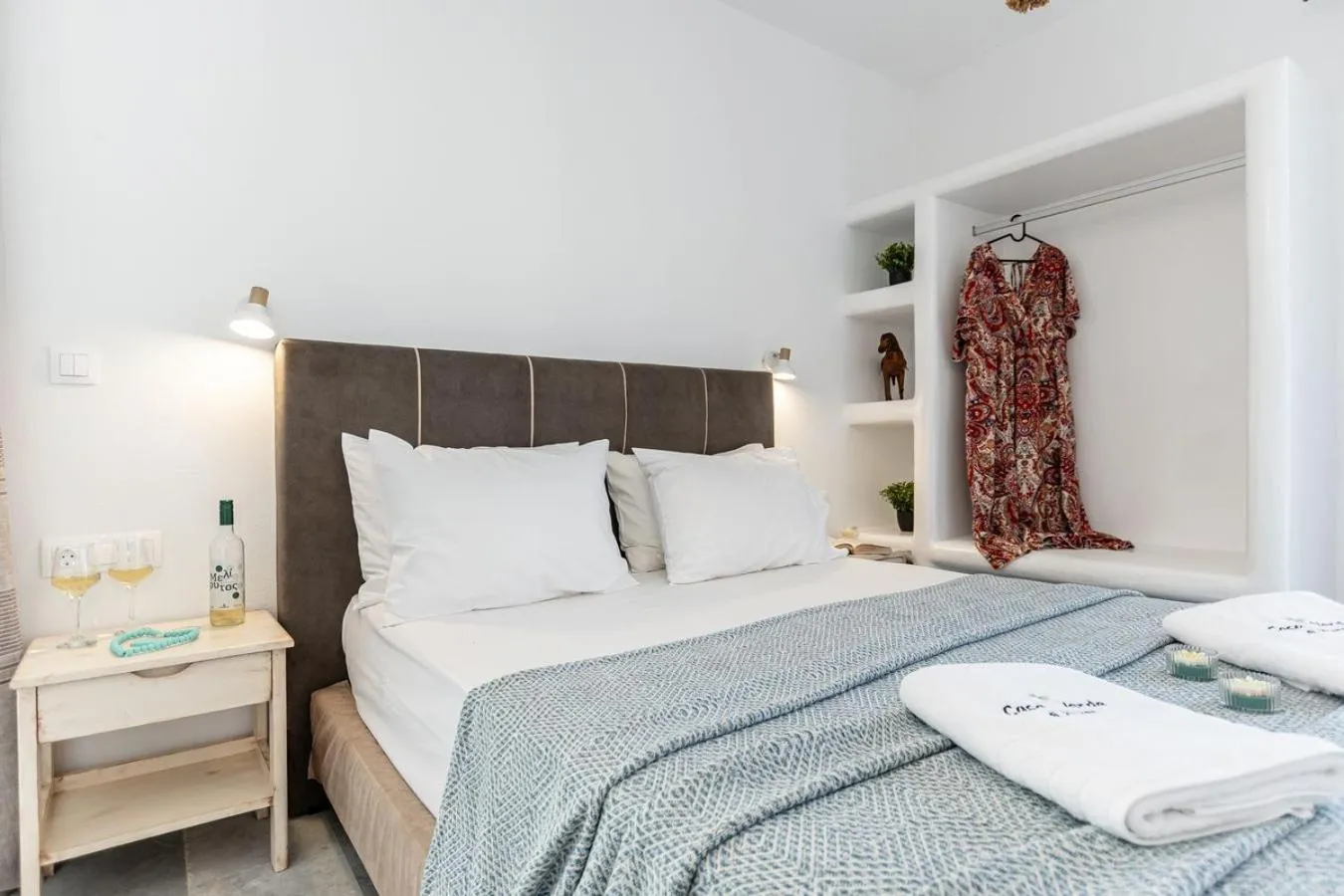 Bed in Casa Verde Di Naxos