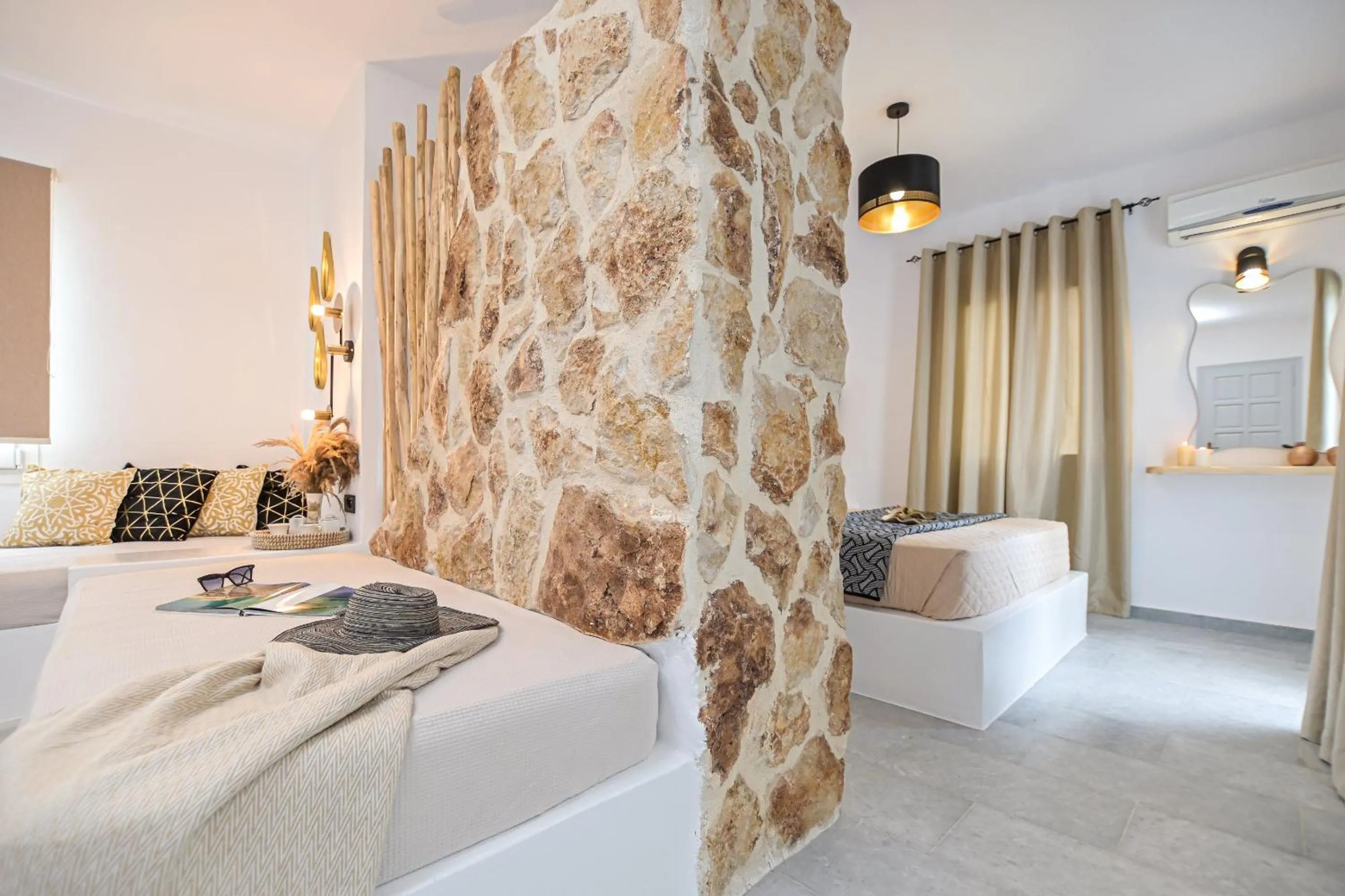 Bed in Casa Verde Di Naxos