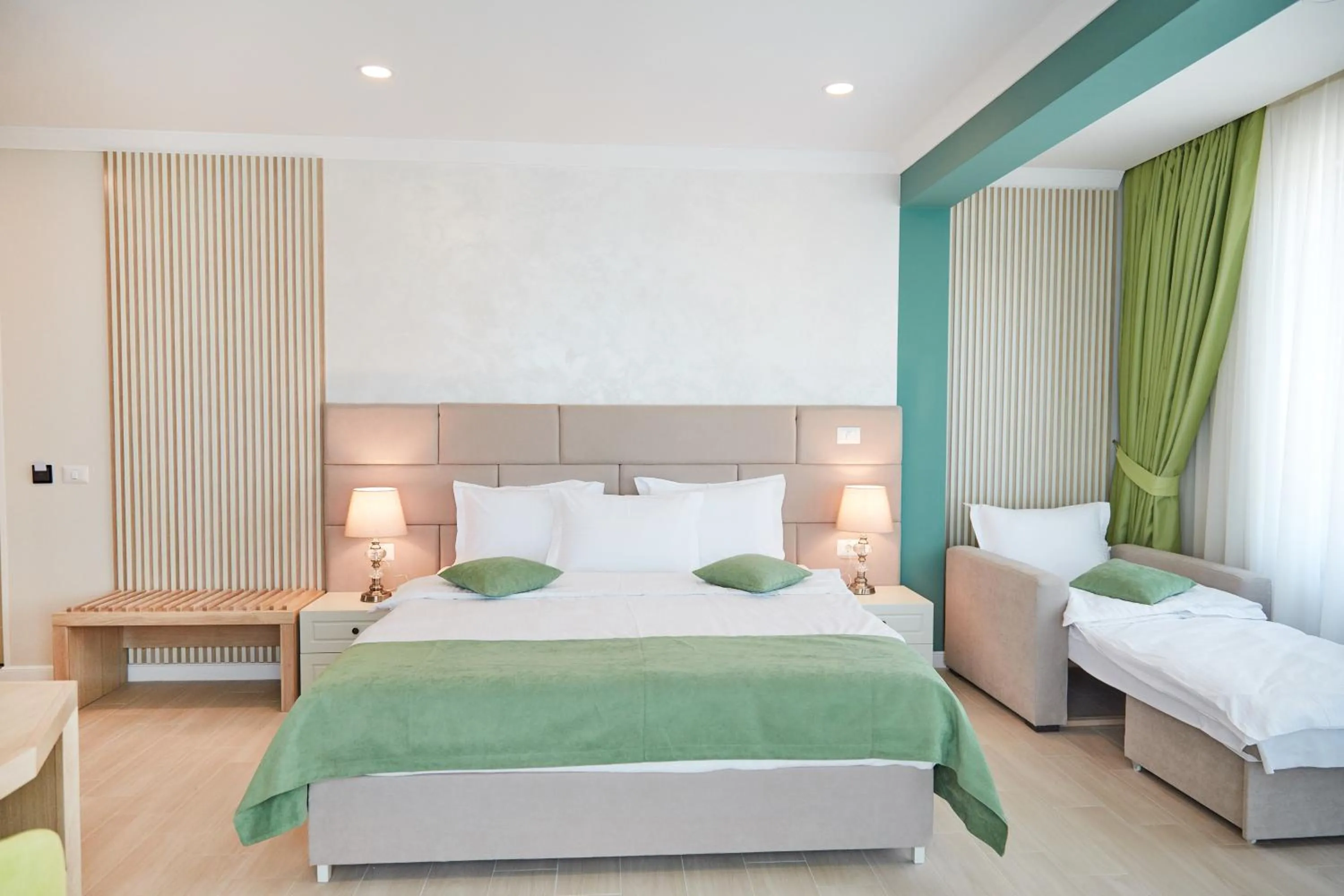 Bed in Hotel Azaleea Mamaia Nord