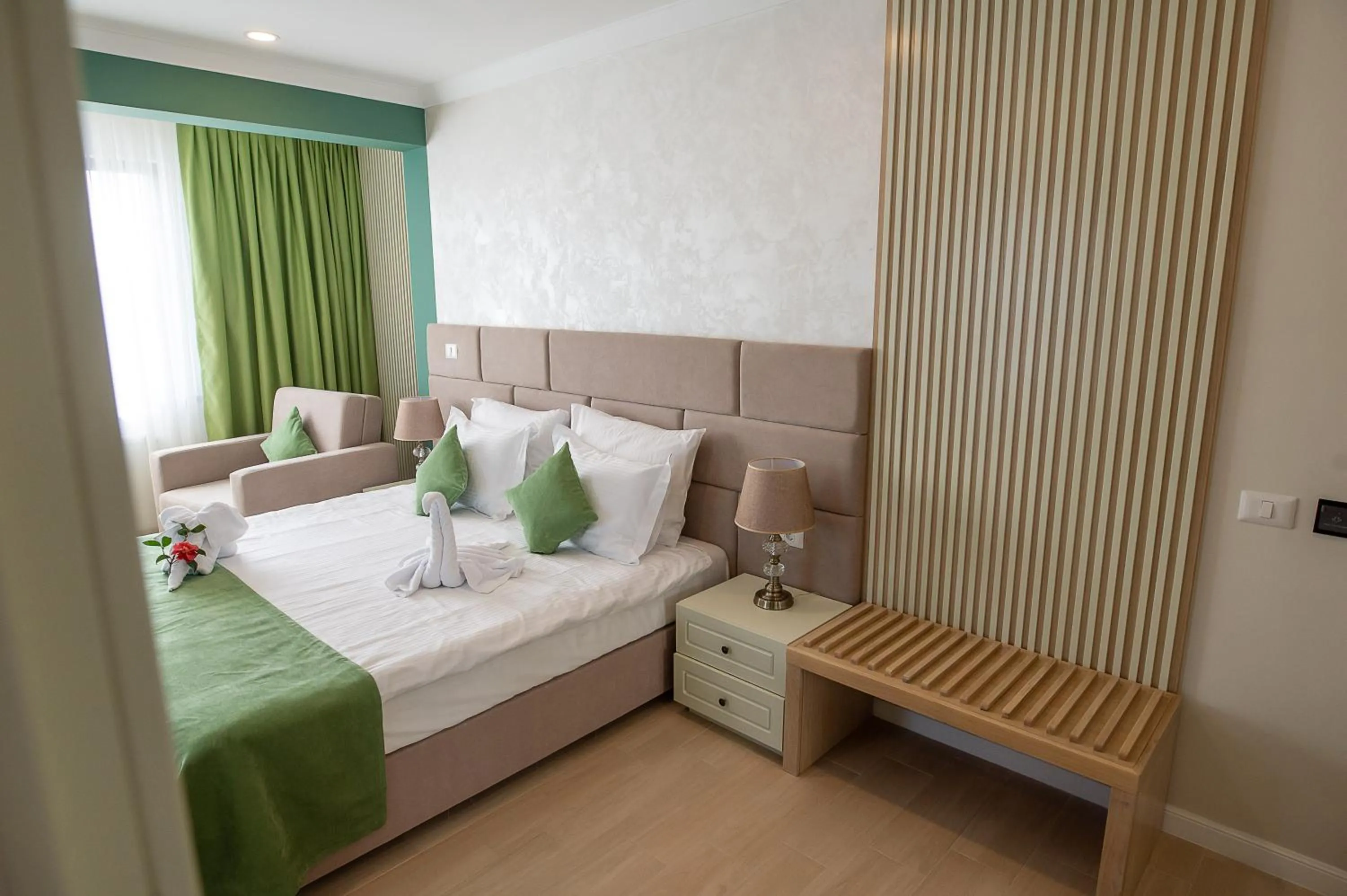 Bed in Hotel Azaleea Mamaia Nord