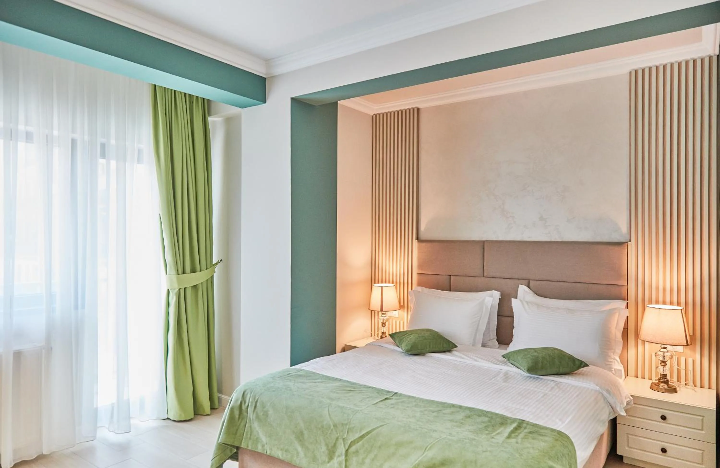 Bed in Hotel Azaleea Mamaia Nord
