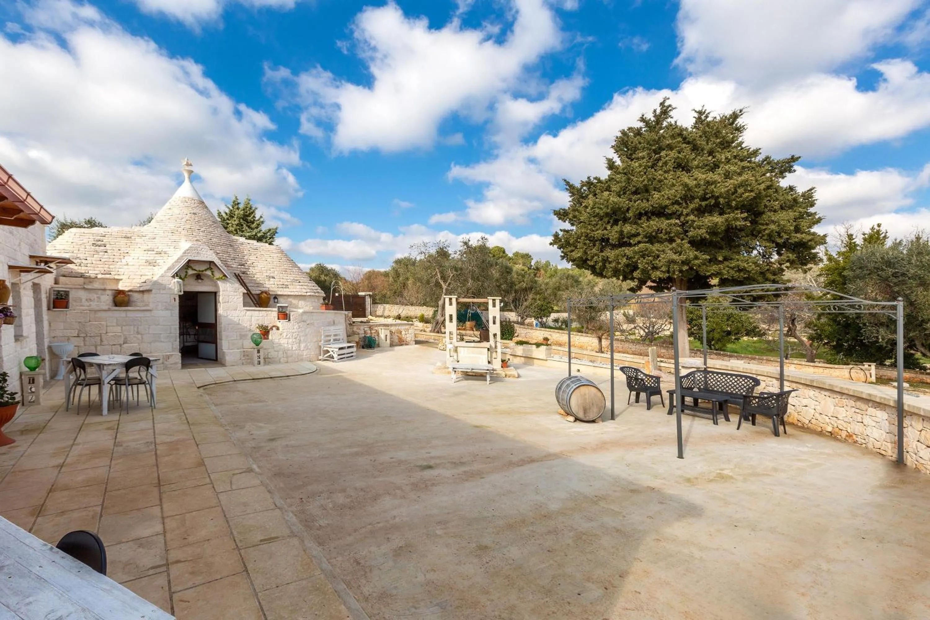 Garden in B&B Mariano