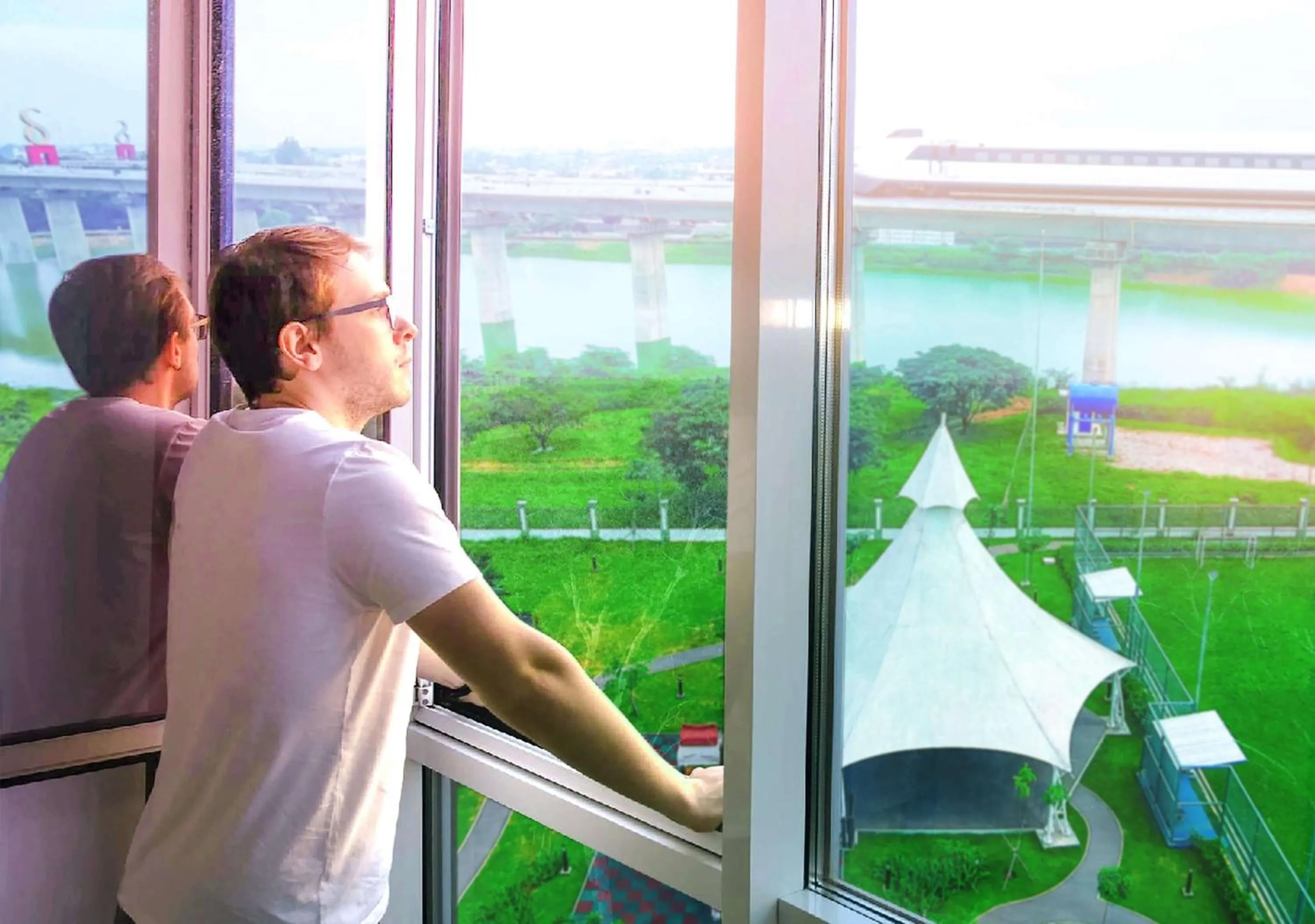 Balcony/Terrace in Le Premier Hotel Deltamas