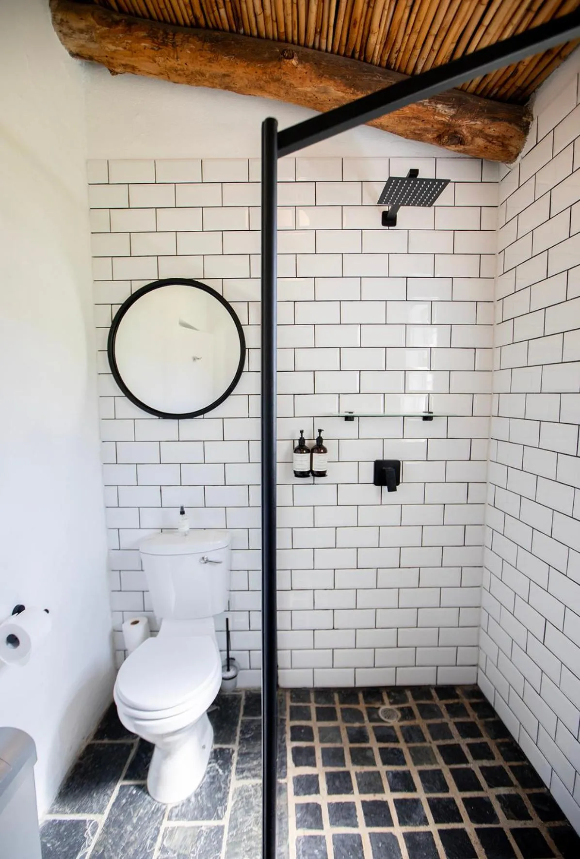 Bathroom in Saronsberg Vineyard Cottages