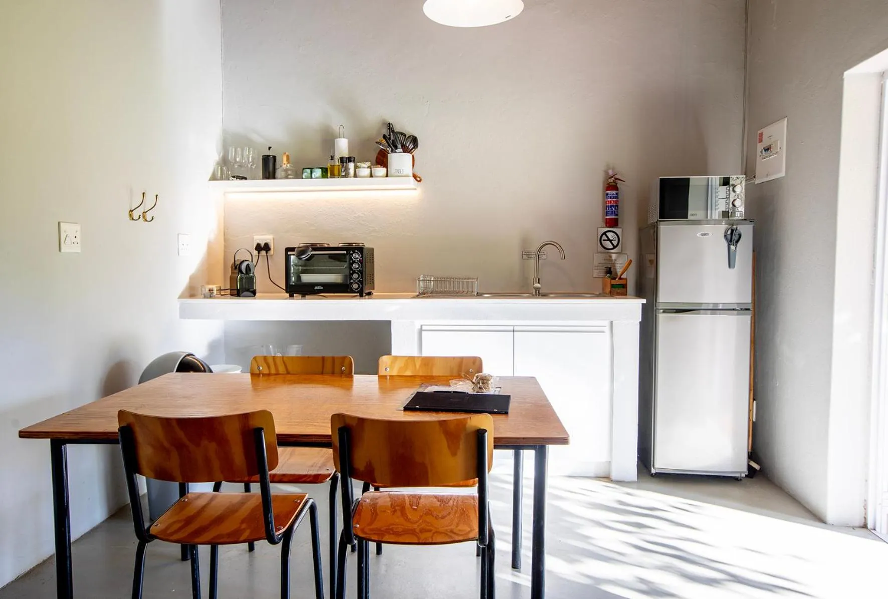 kitchen in Saronsberg Vineyard Cottages