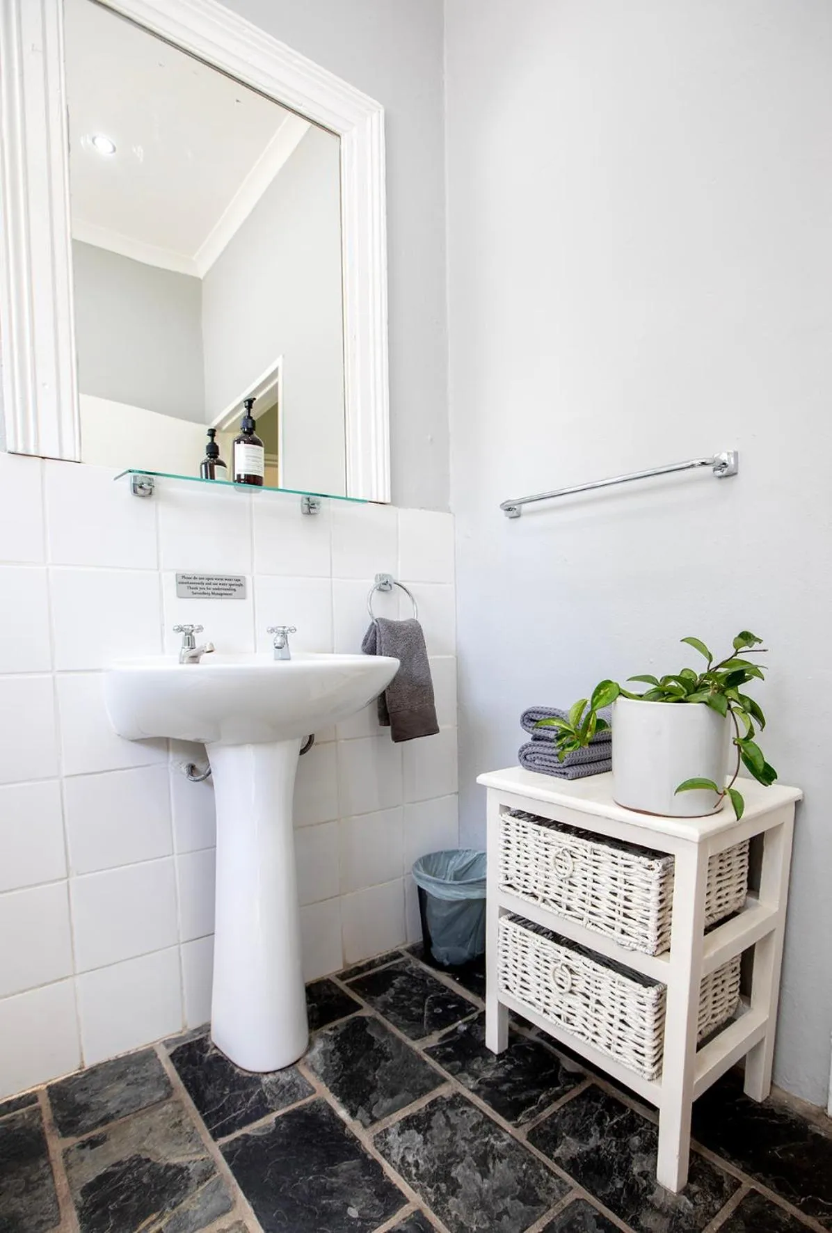 Bathroom in Saronsberg Vineyard Cottages