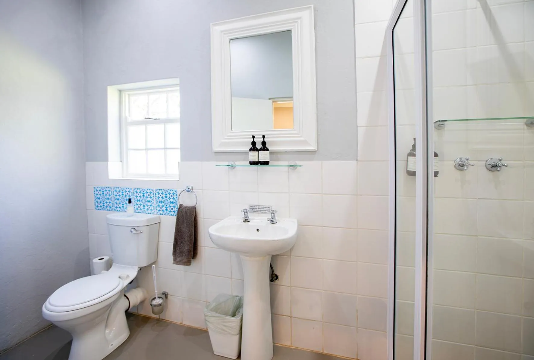 Bathroom in Saronsberg Vineyard Cottages