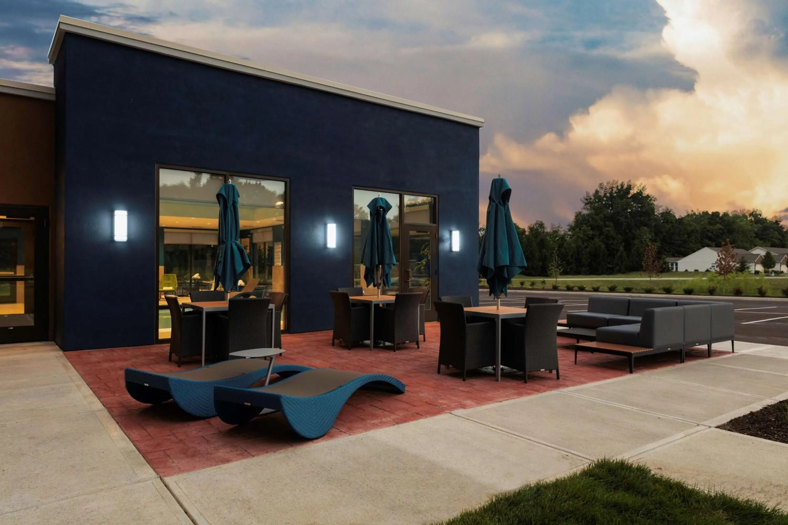 Patio in Hampton Inn & Suites Avon Indianapolis