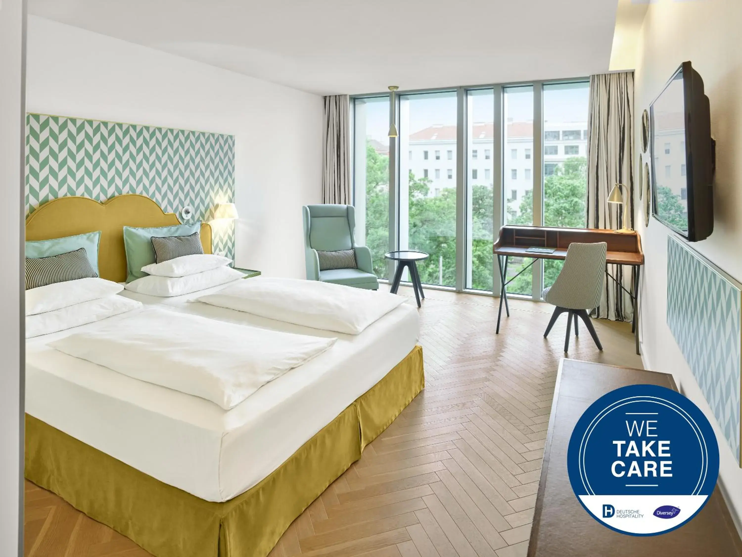 Property building, Bed in MAXX by Steigenberger Vienna Property building, Bed in MAXX by Steigenberger Vienna