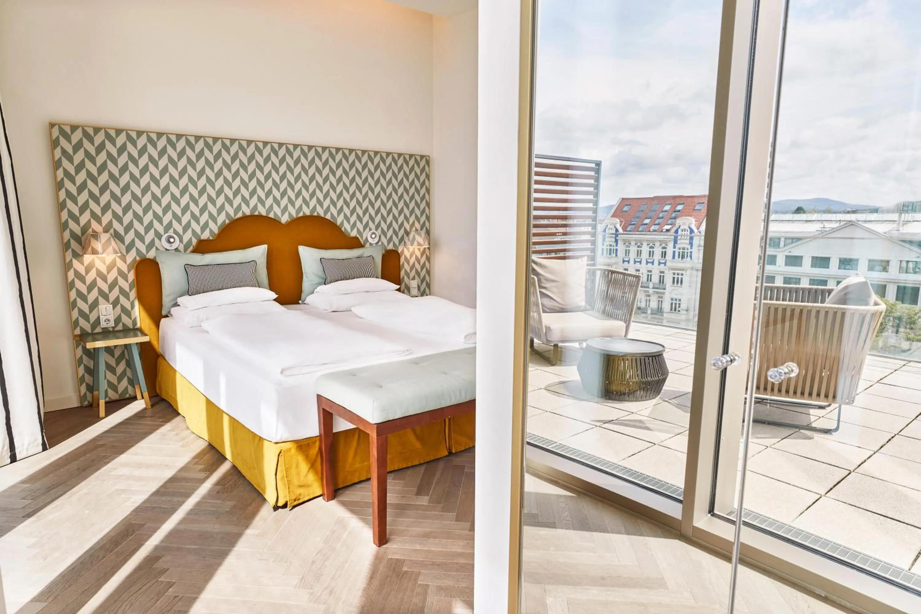 Bed in MAXX by Steigenberger Vienna