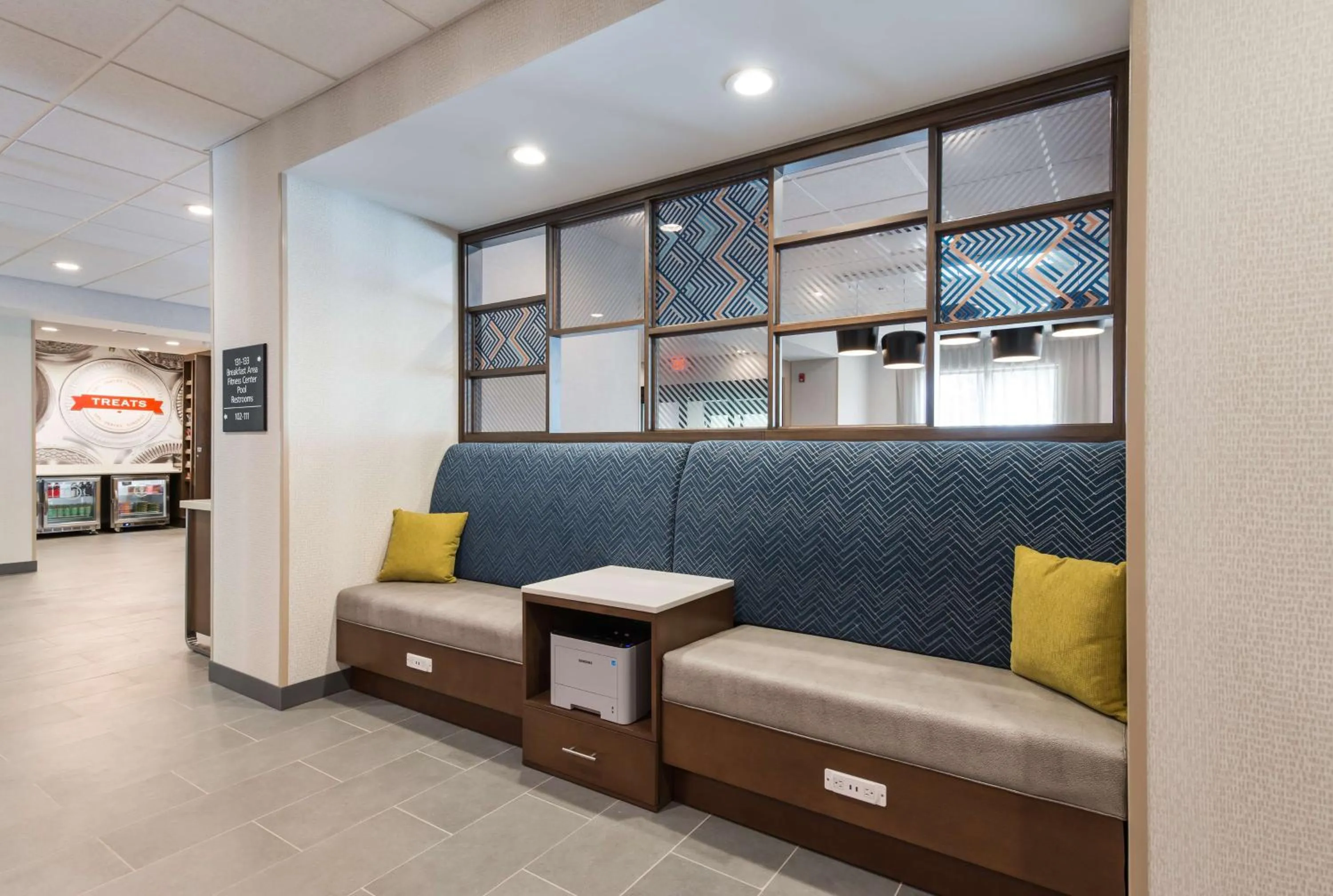 Lobby or reception in Hampton Inn Niles, Mi