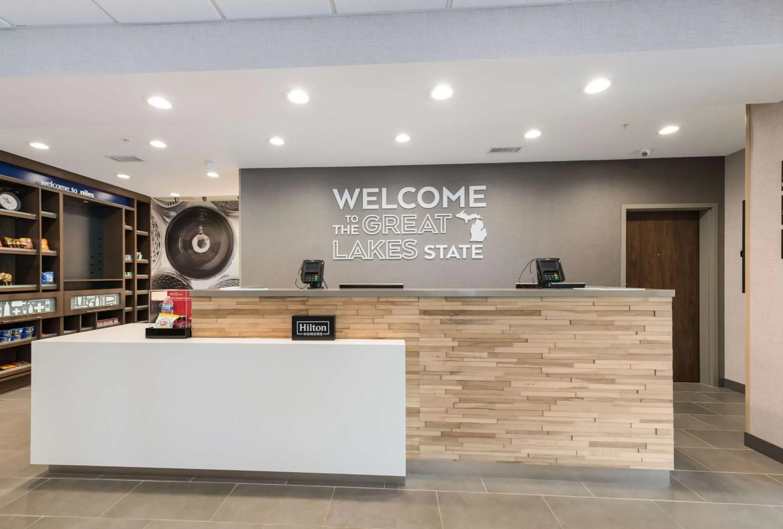 Lobby or reception in Hampton Inn Niles, Mi Lobby or reception in Hampton Inn Niles, Mi