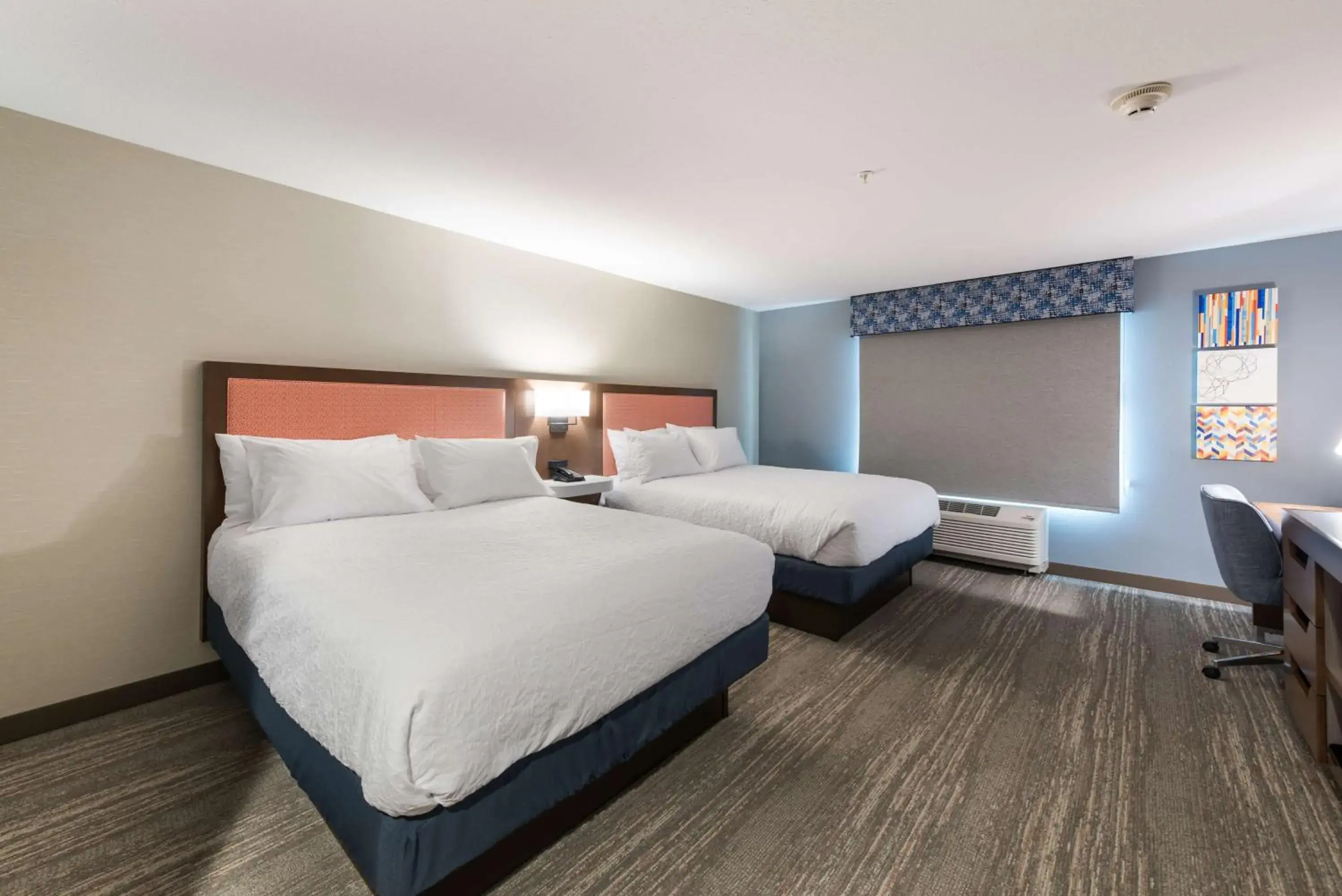 Queen Room with Two Queen Beds - Hearing Access/Non-Smoking in Hampton Inn Niles, Mi Queen Room with Two Queen Beds - Hearing Access/Non-Smoking in Hampton Inn Niles, Mi