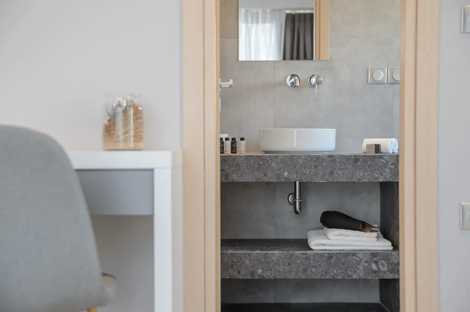 Bathroom in The Convo Syngrou Apartments