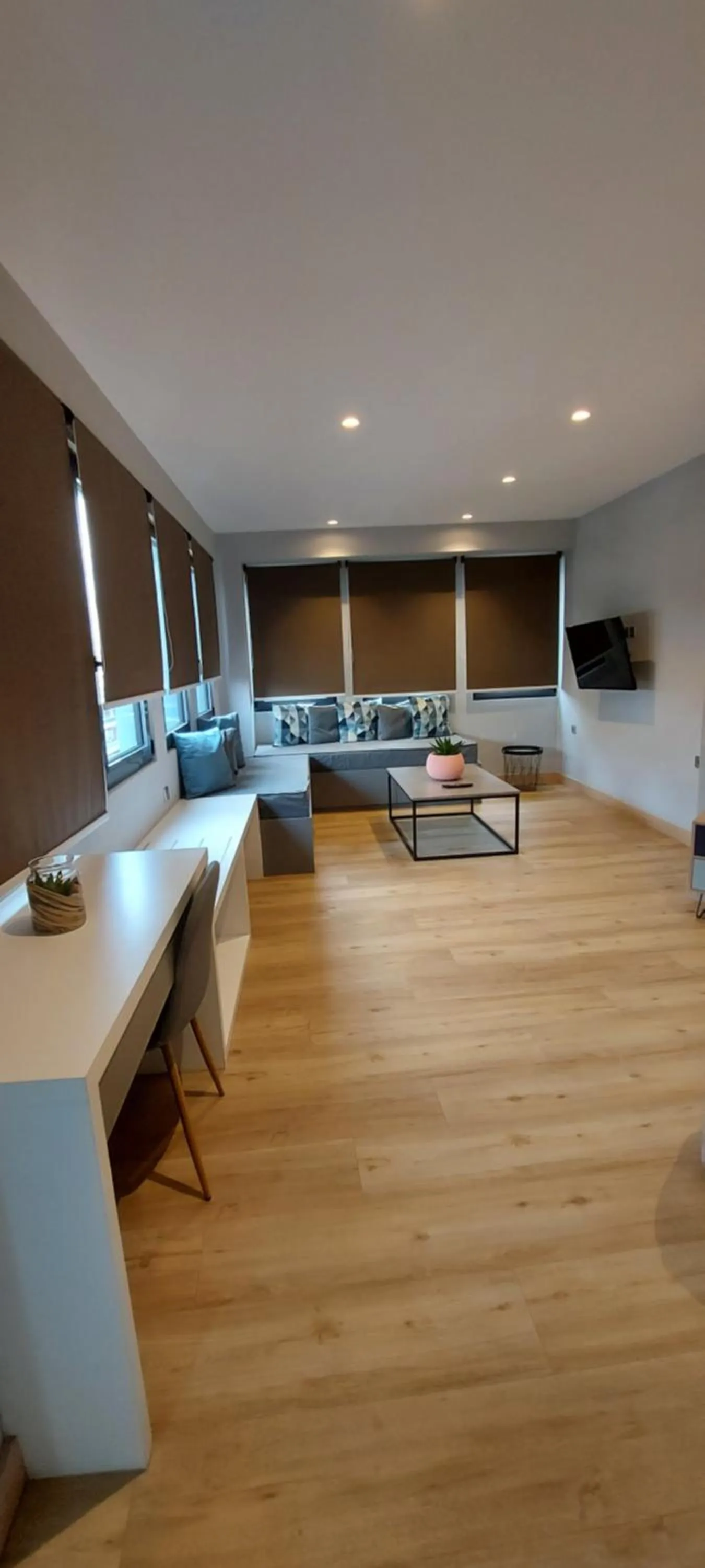 Living room in The Convo Syngrou Apartments