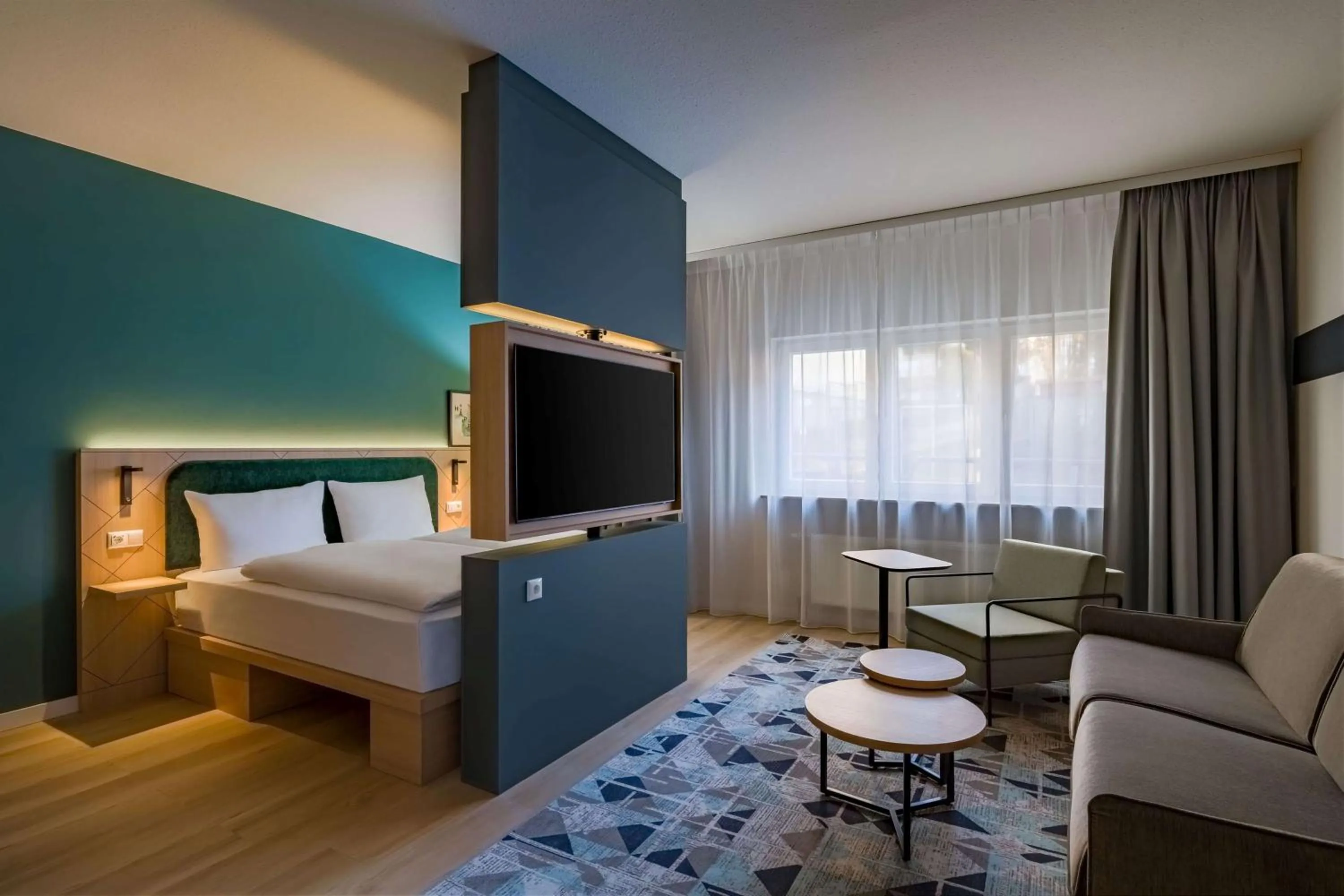 Bed in Spark By Hilton Stuttgart Sindelfingen
