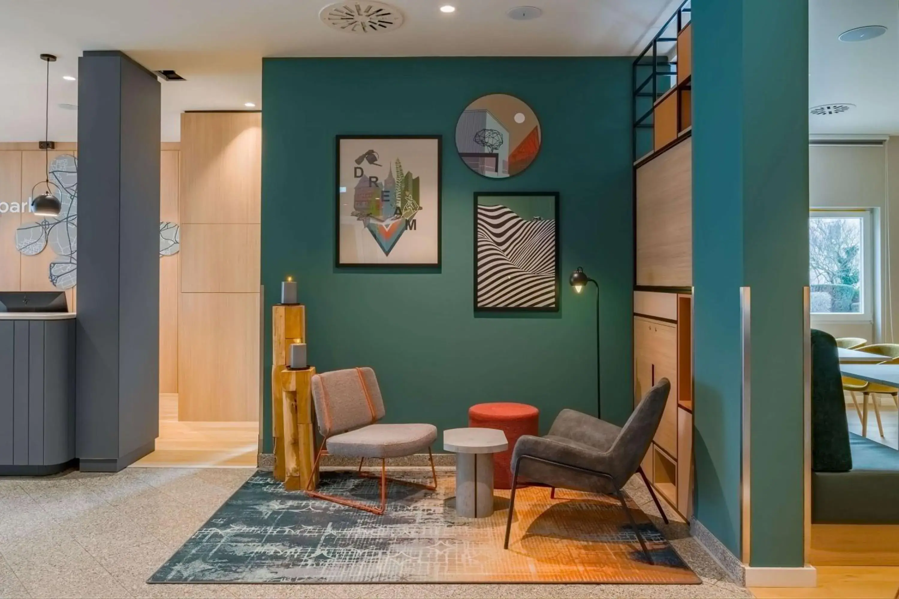 Lobby or reception in Spark By Hilton Stuttgart Sindelfingen Lobby or reception in Spark By Hilton Stuttgart Sindelfingen