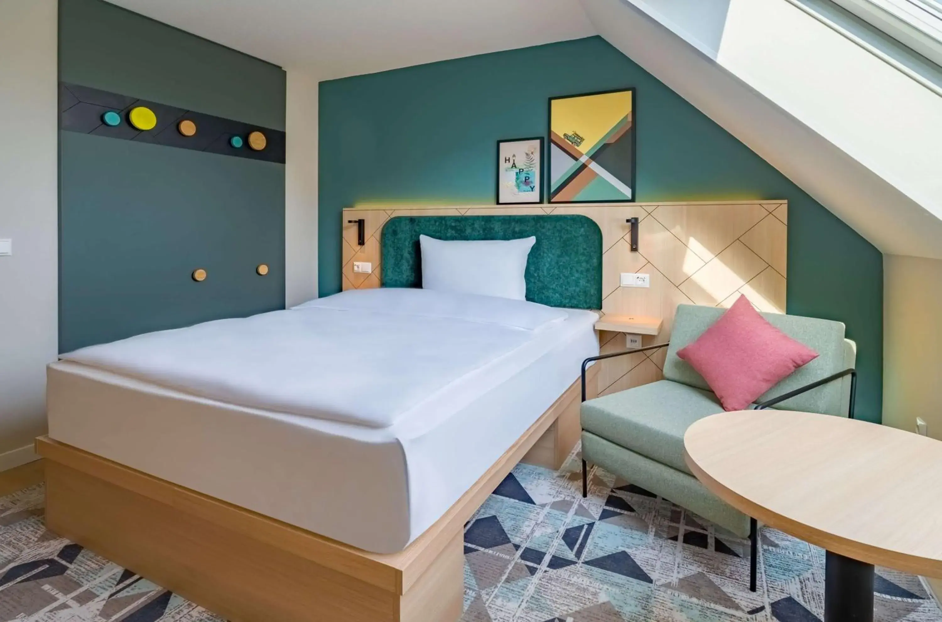 Bed in Spark By Hilton Stuttgart Sindelfingen Bed in Spark By Hilton Stuttgart Sindelfingen