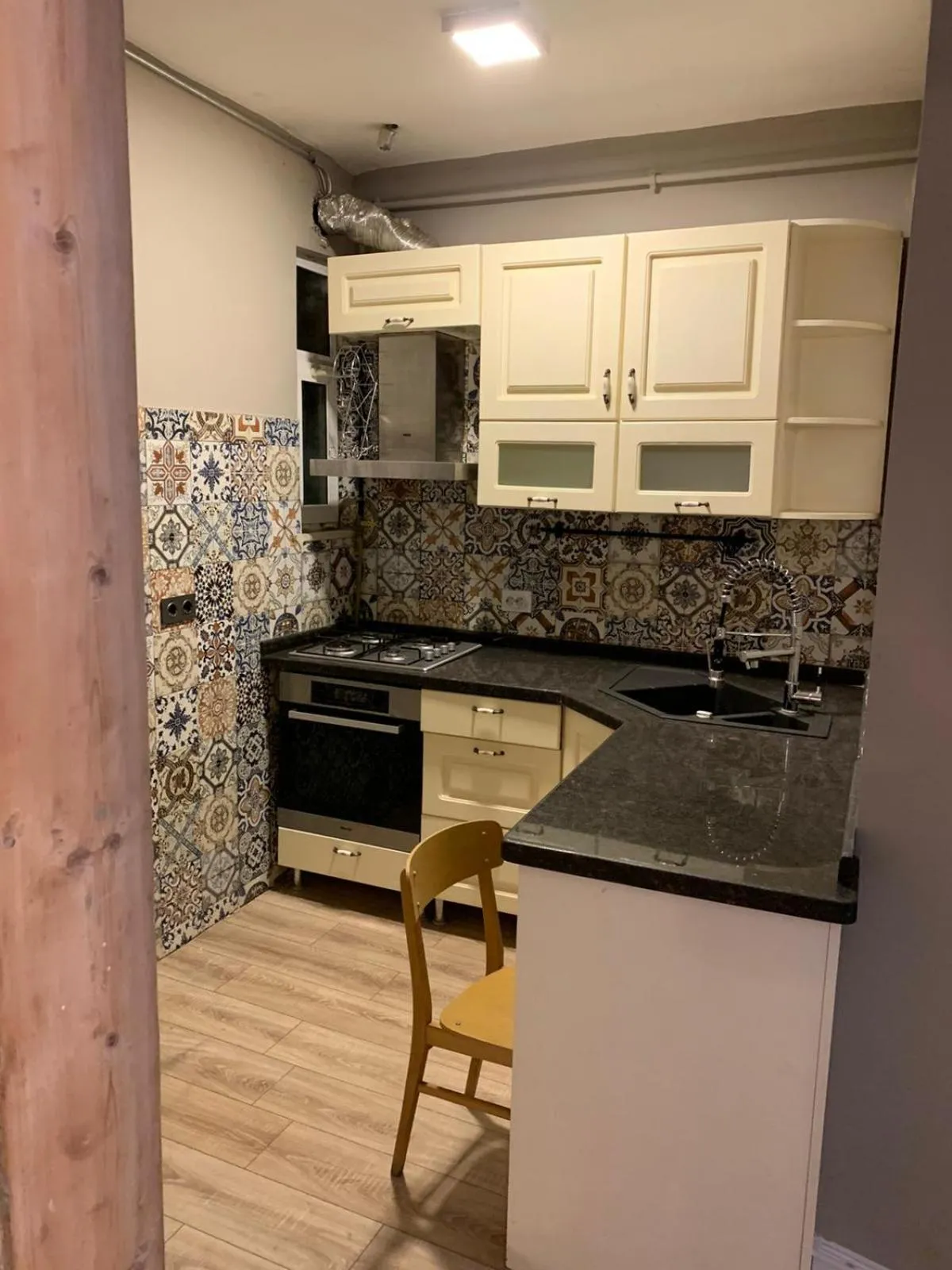 Kitchen or kitchenette in Berfinn Hotel Beşiktaş