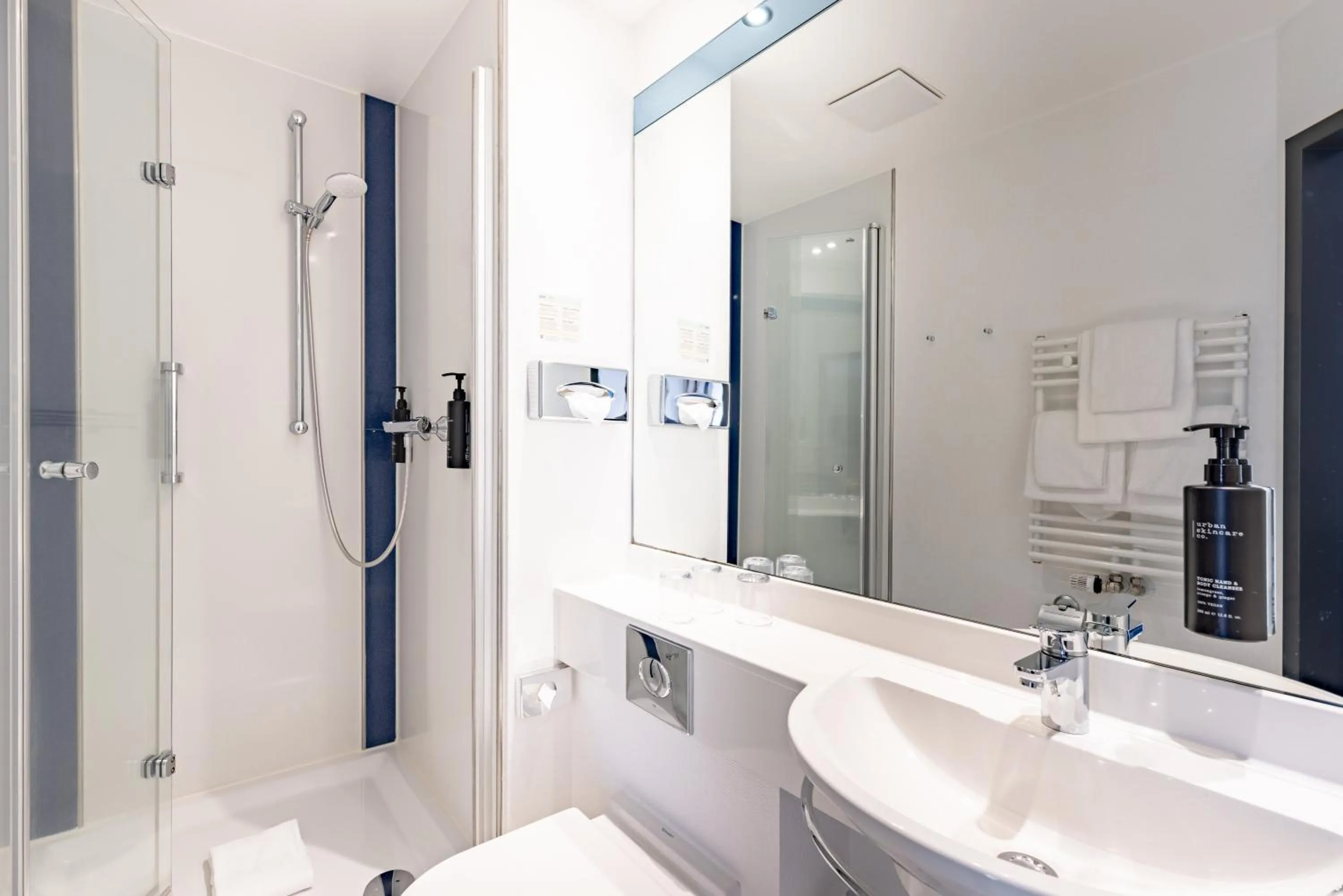 Bathroom in Garner Hotel Bremen North by IHG