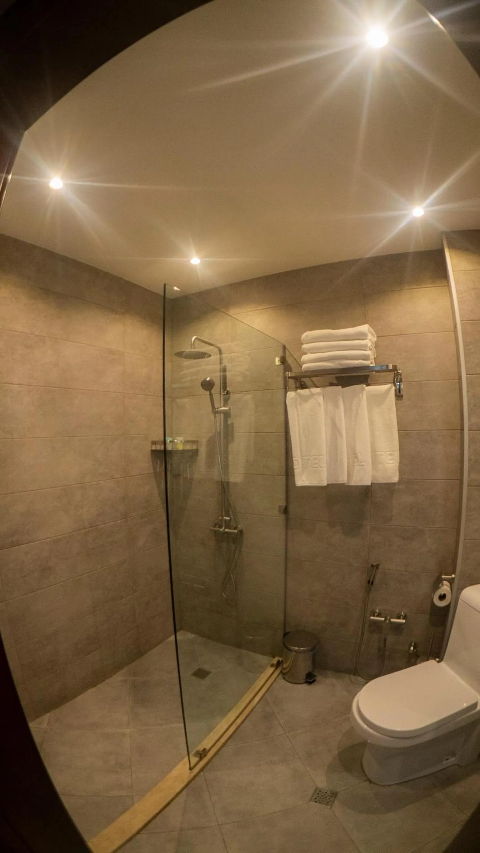 Shower in TM Apart Hotel