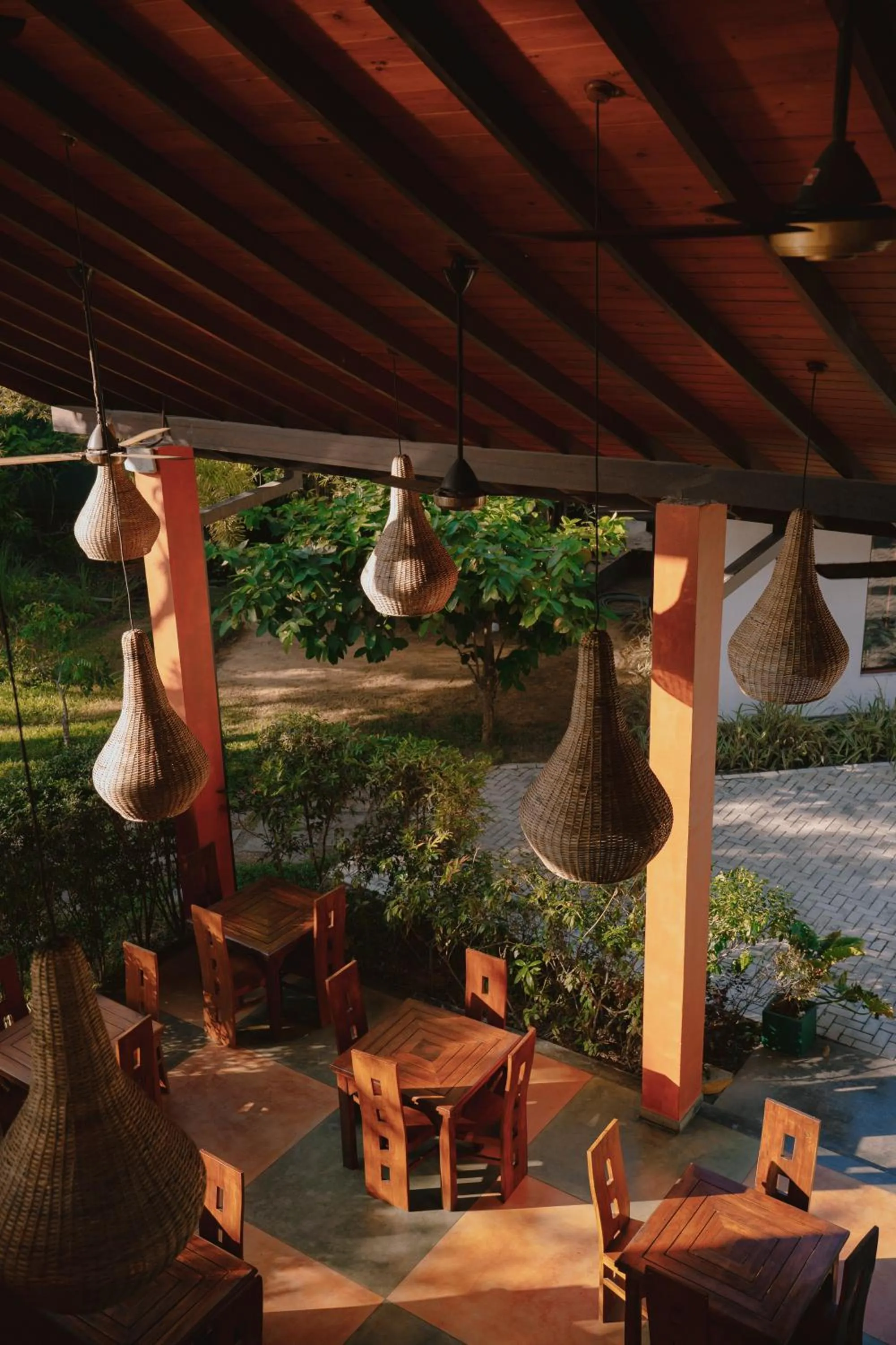 Restaurant/places to eat in Palm Garden Ayurveda Resort