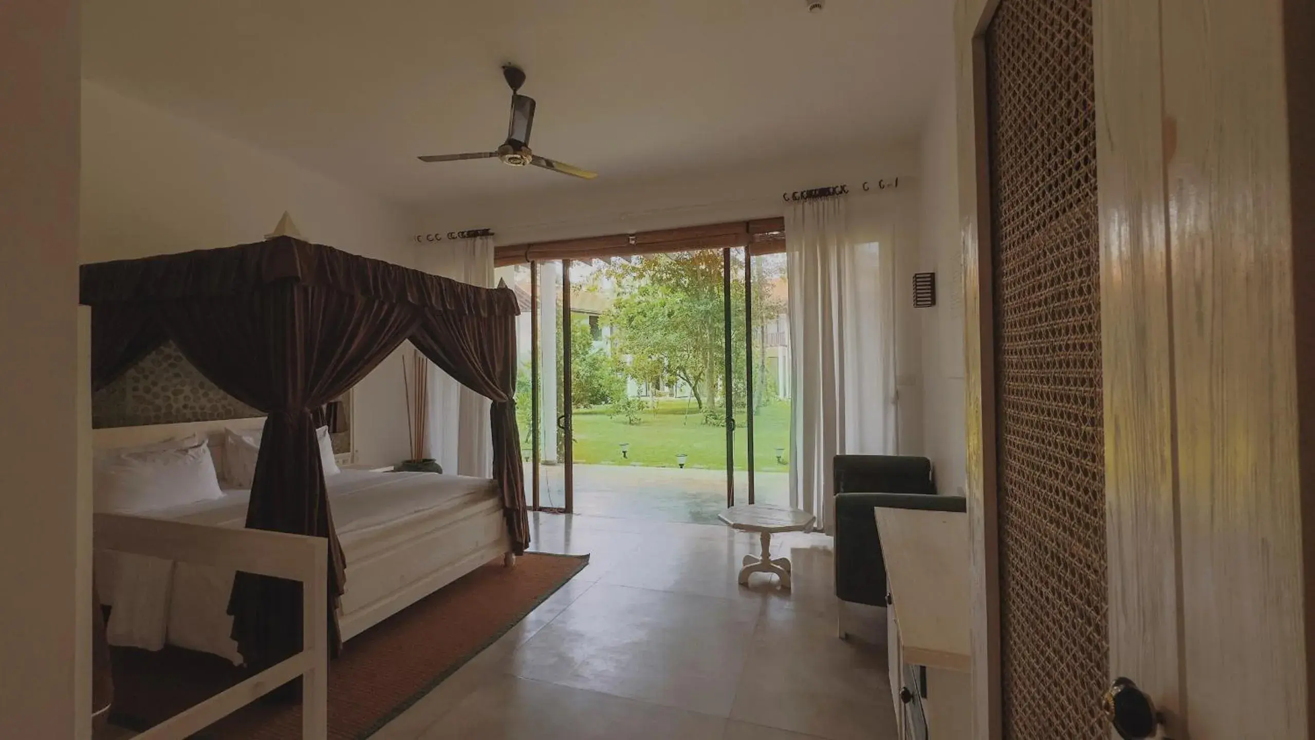 Deluxe Double Room with Balcony - single occupancy in Palm Garden Ayurveda Resort Deluxe Double Room with Balcony - single occupancy in Palm Garden Ayurveda Resort