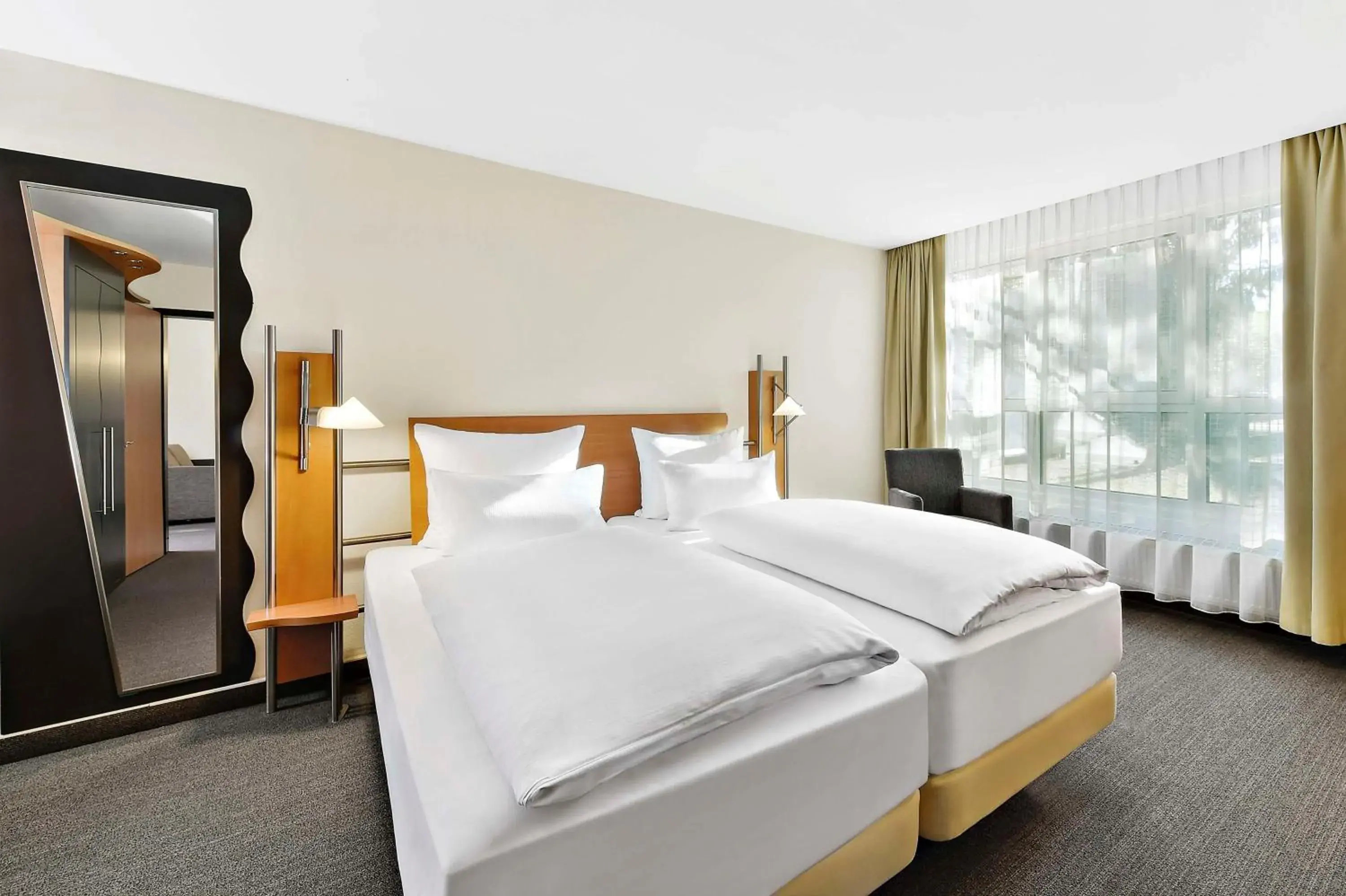 Bedroom, Bed in NH Mannheim Viernheim Bedroom, Bed in NH Mannheim Viernheim