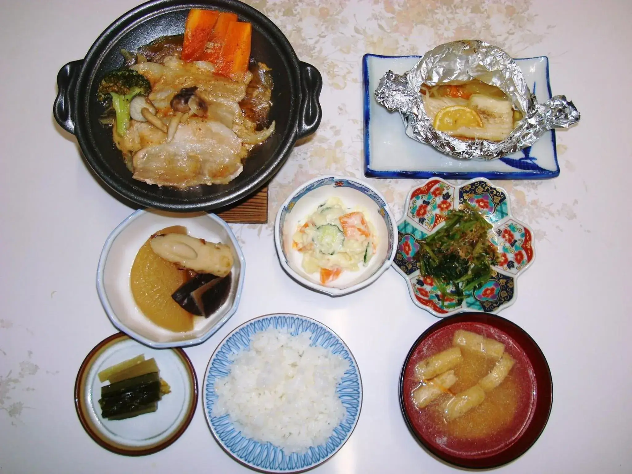 Food in Togakushi- Kogen Minshuku Rindo Food in Togakushi- Kogen Minshuku Rindo