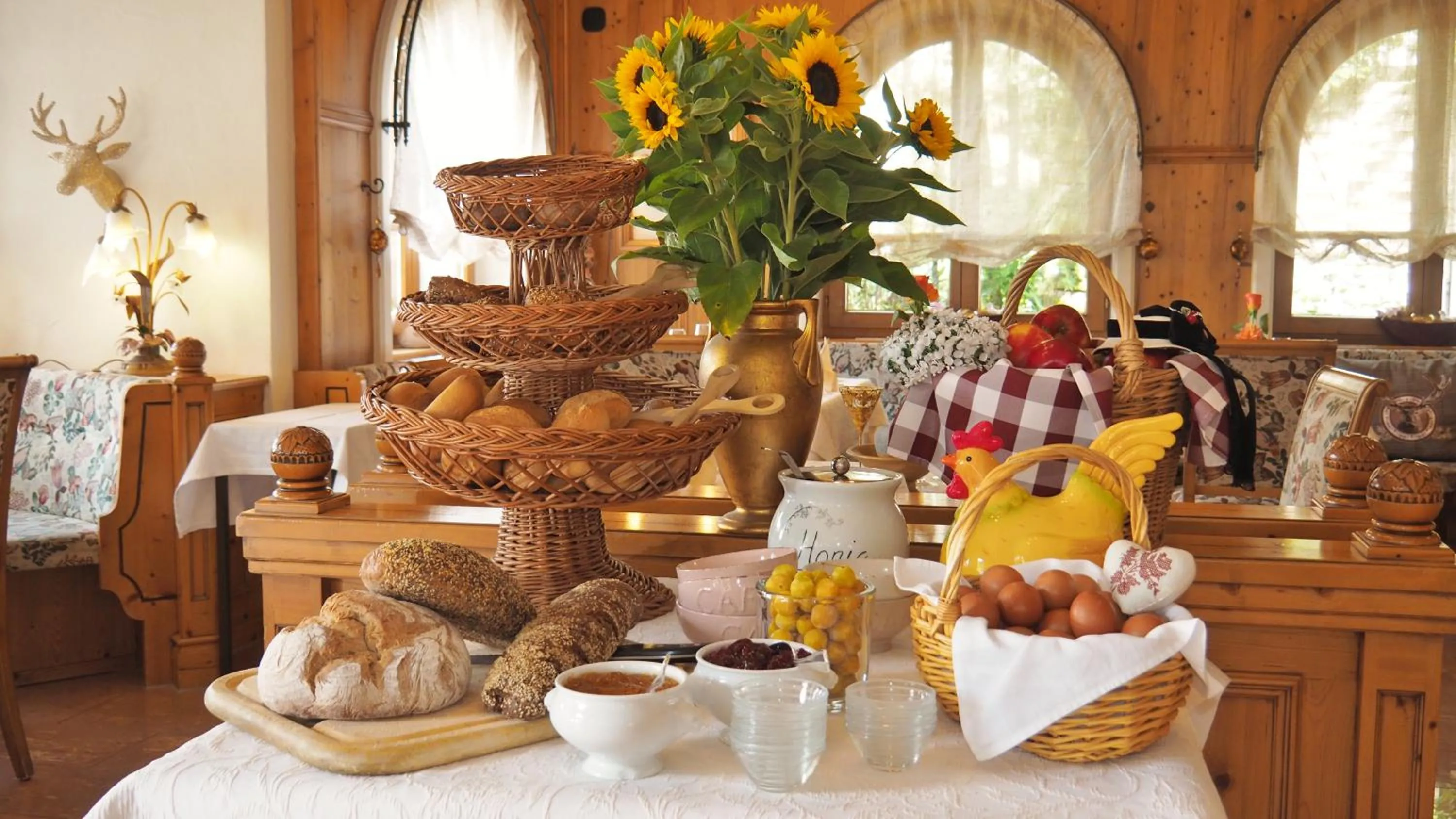 Breakfast in Hotel Schwarzenbergs Traube