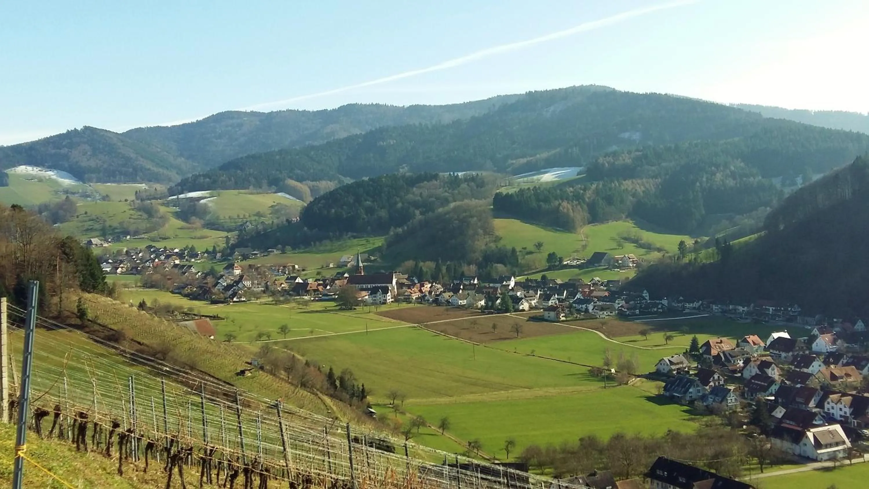 Natural landscape in Hotel Schwarzenbergs Traube