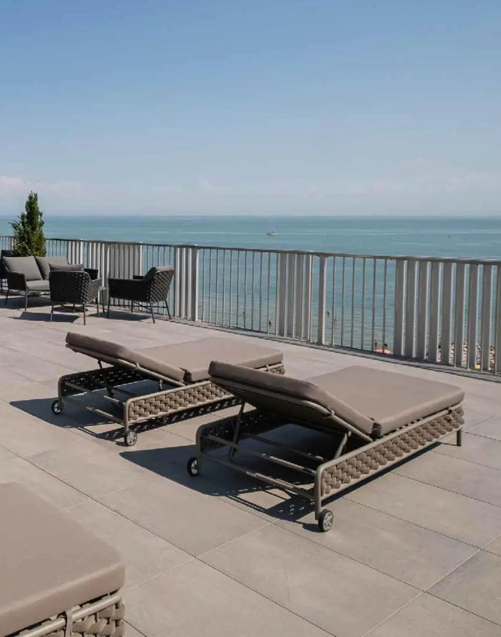Balcony/Terrace in DIVA HOTEL LIGNANO - Adults Only