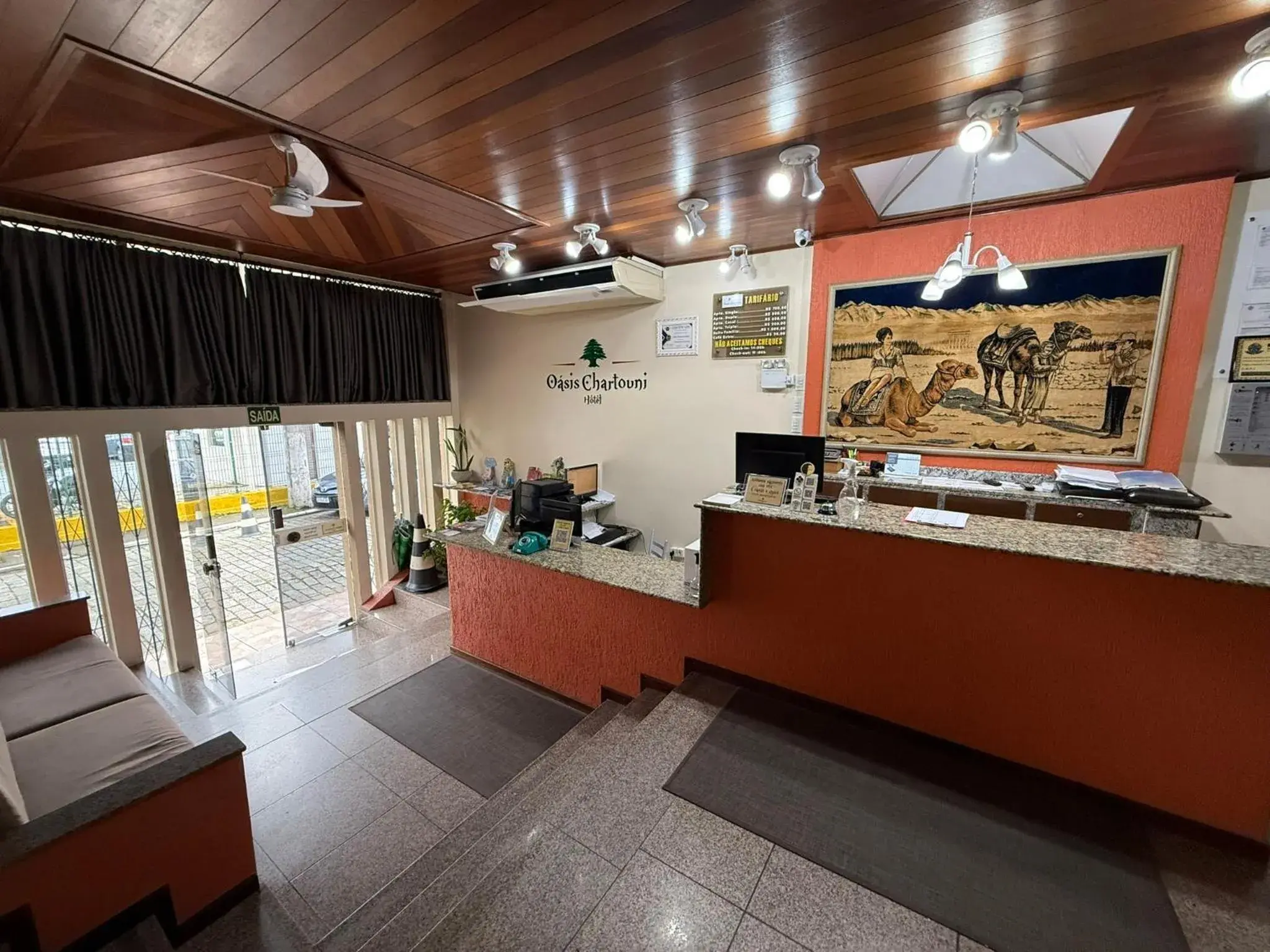 Lobby or reception in Oasis Chartouni Hotel Lobby or reception in Oasis Chartouni Hotel