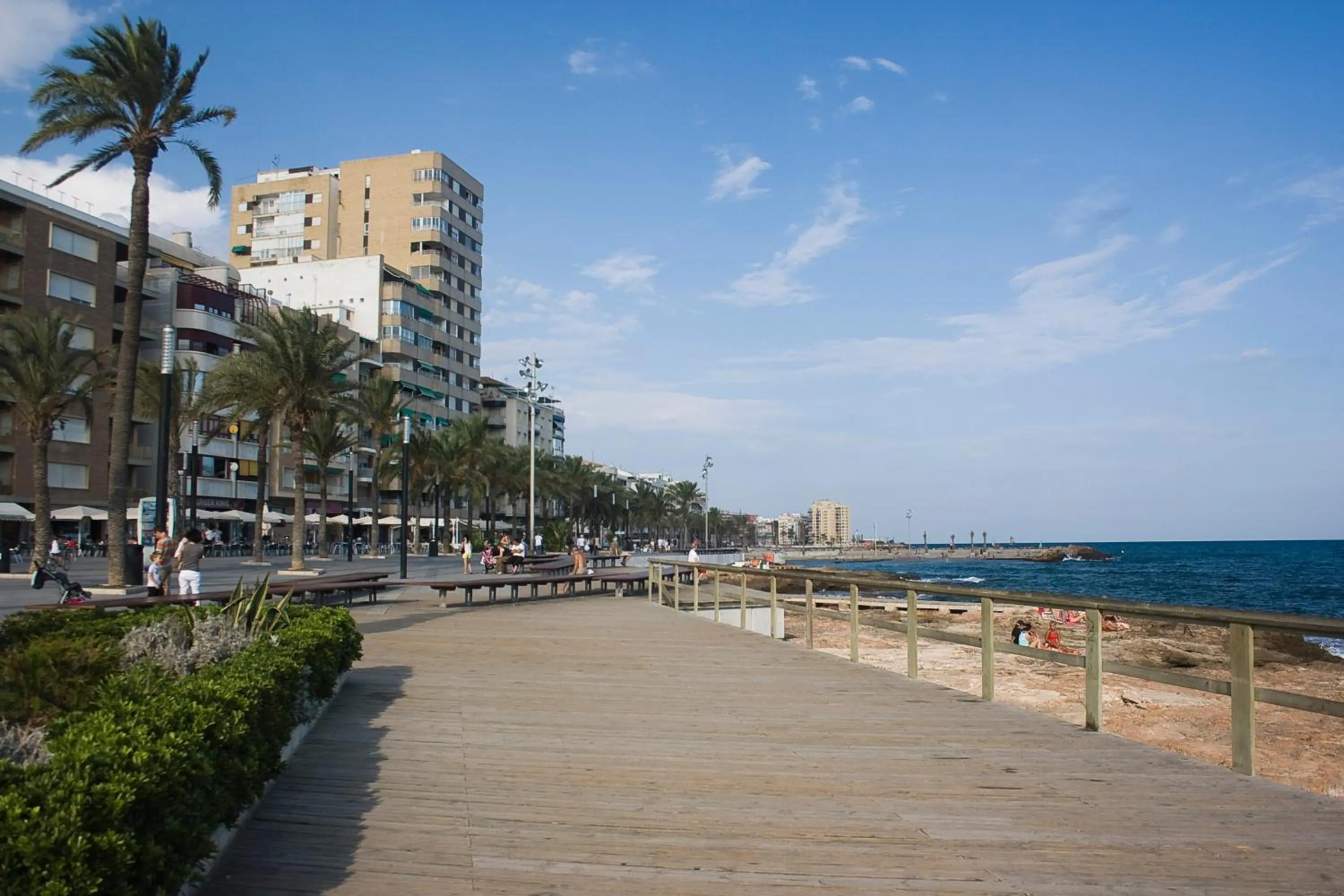 Beach in Homely Apartments Alcatri