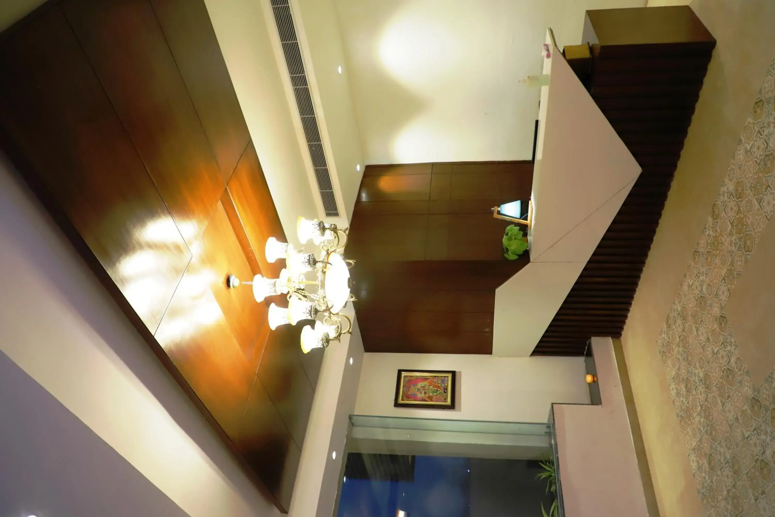 Lobby or reception in The Vrindwoods Lobby or reception in The Vrindwoods