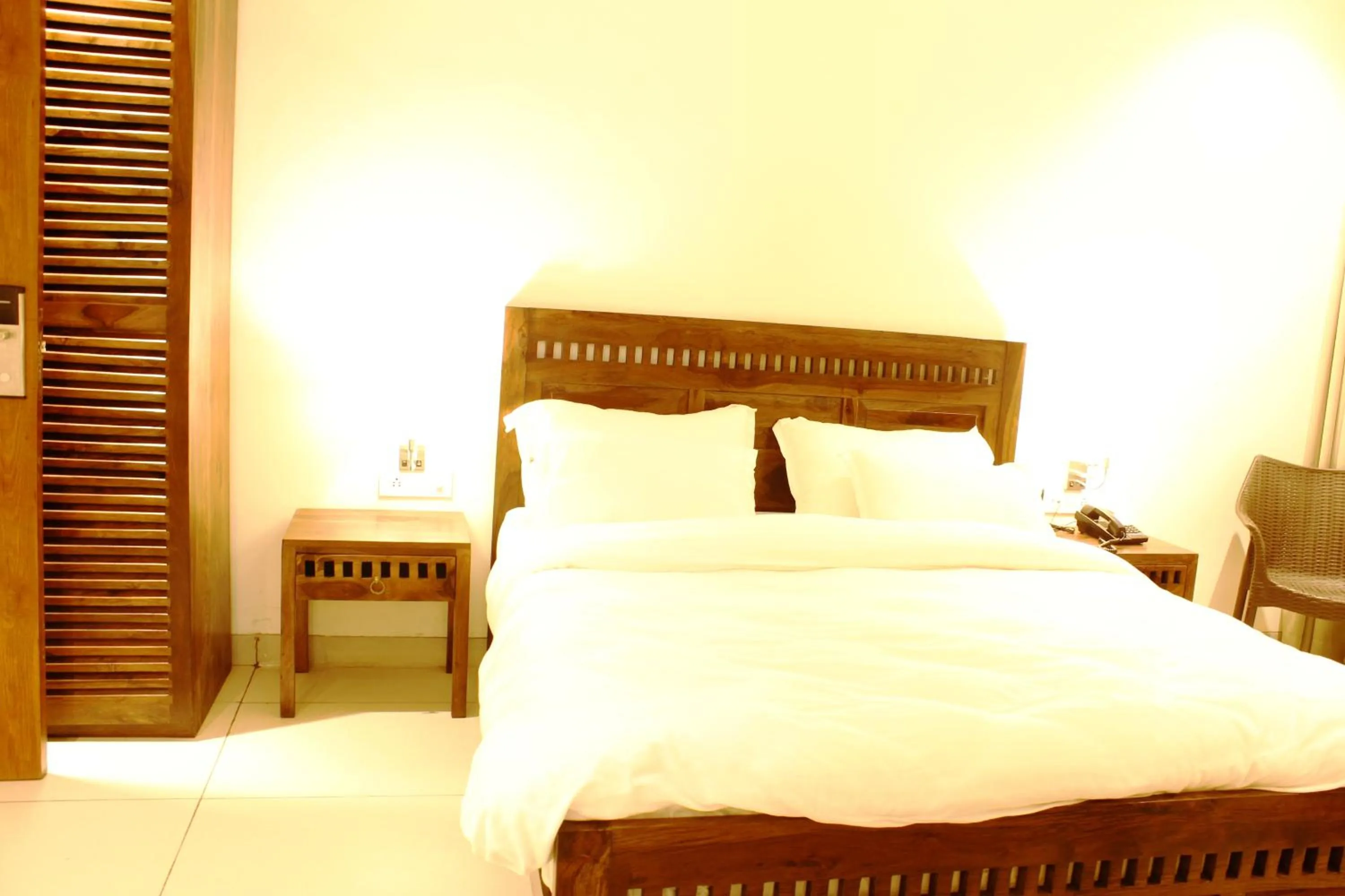 Bedroom in The Vrindwoods