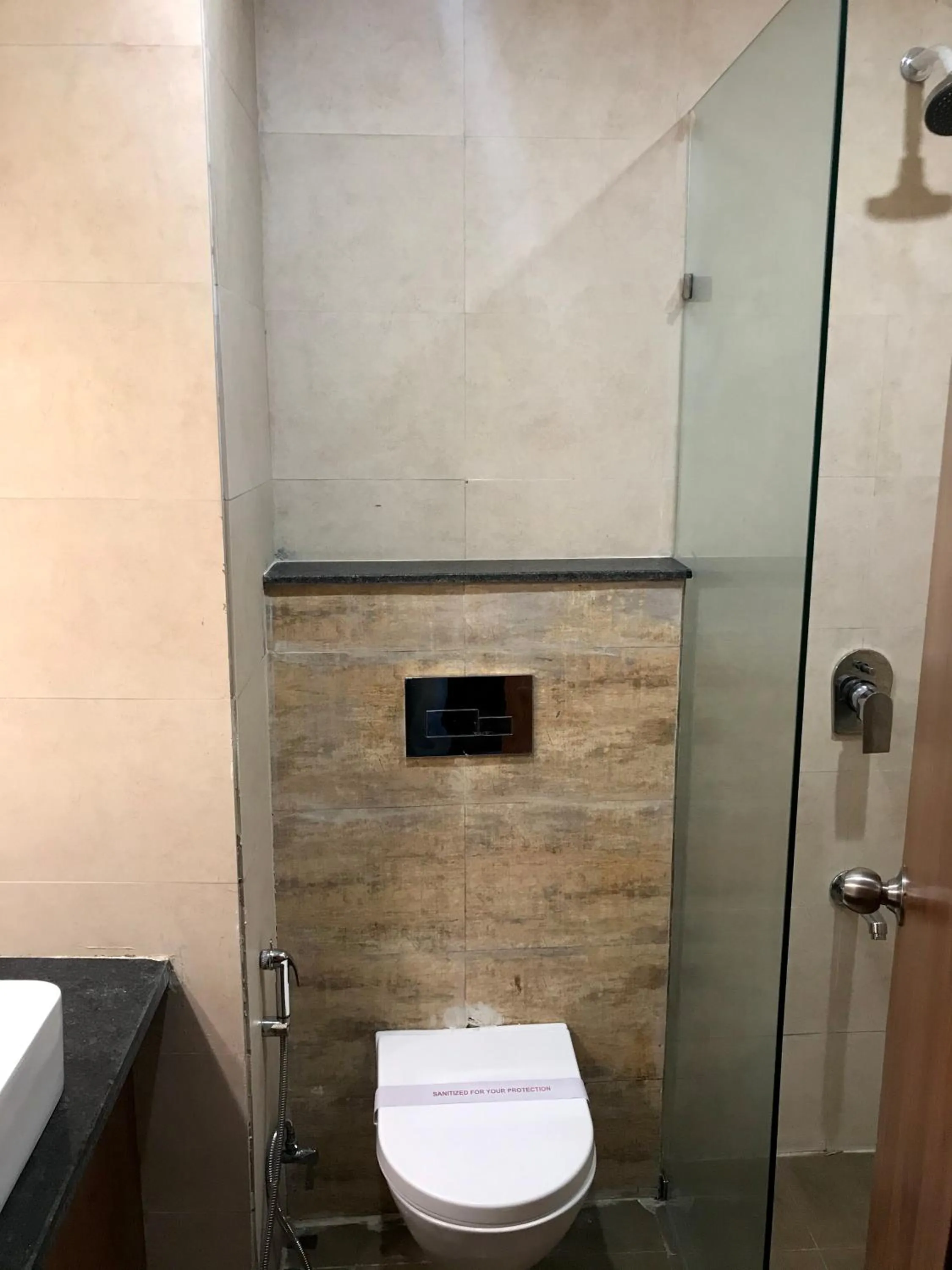 Shower in The Vrindwoods