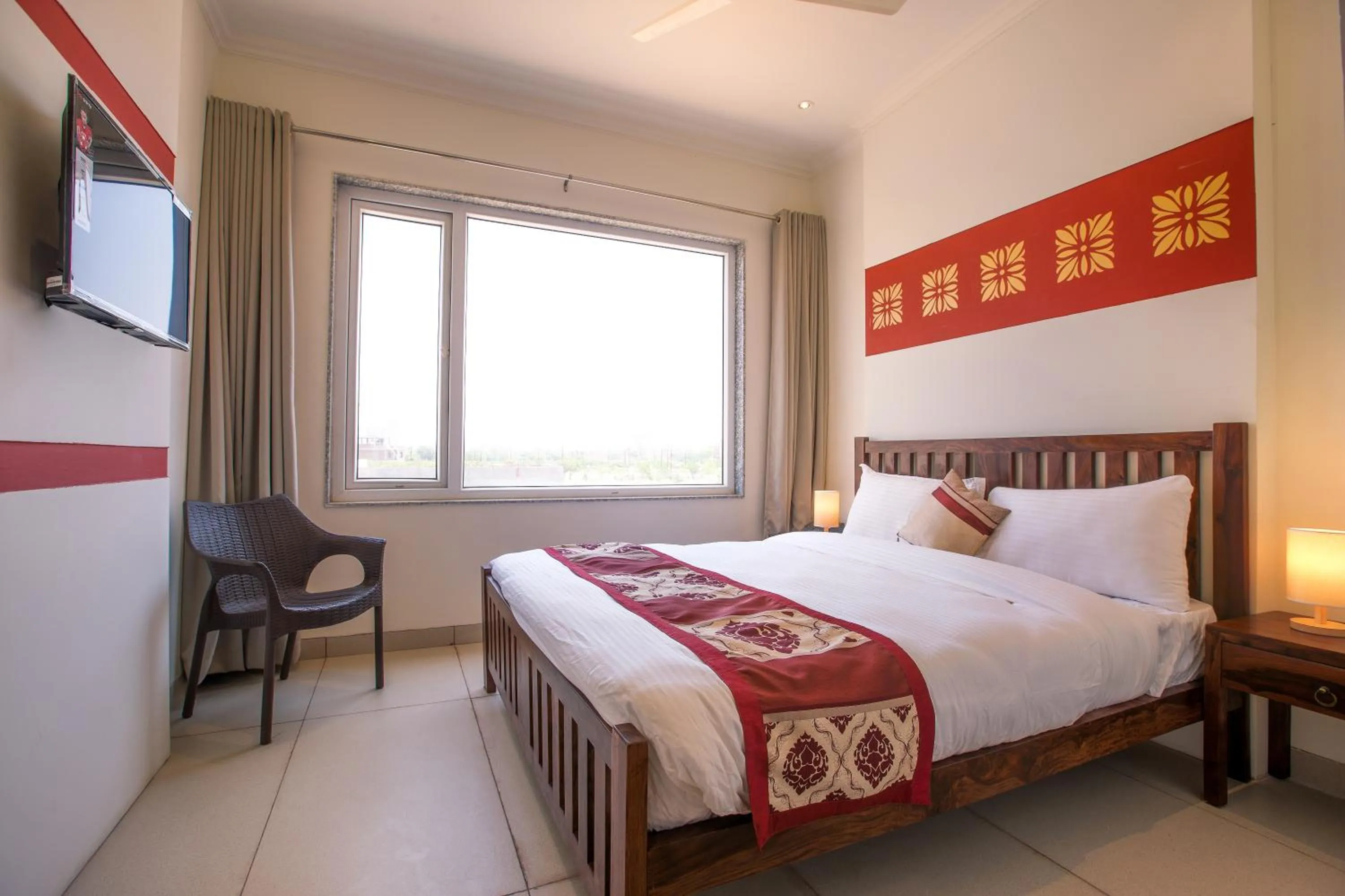 Bedroom in The Vrindwoods