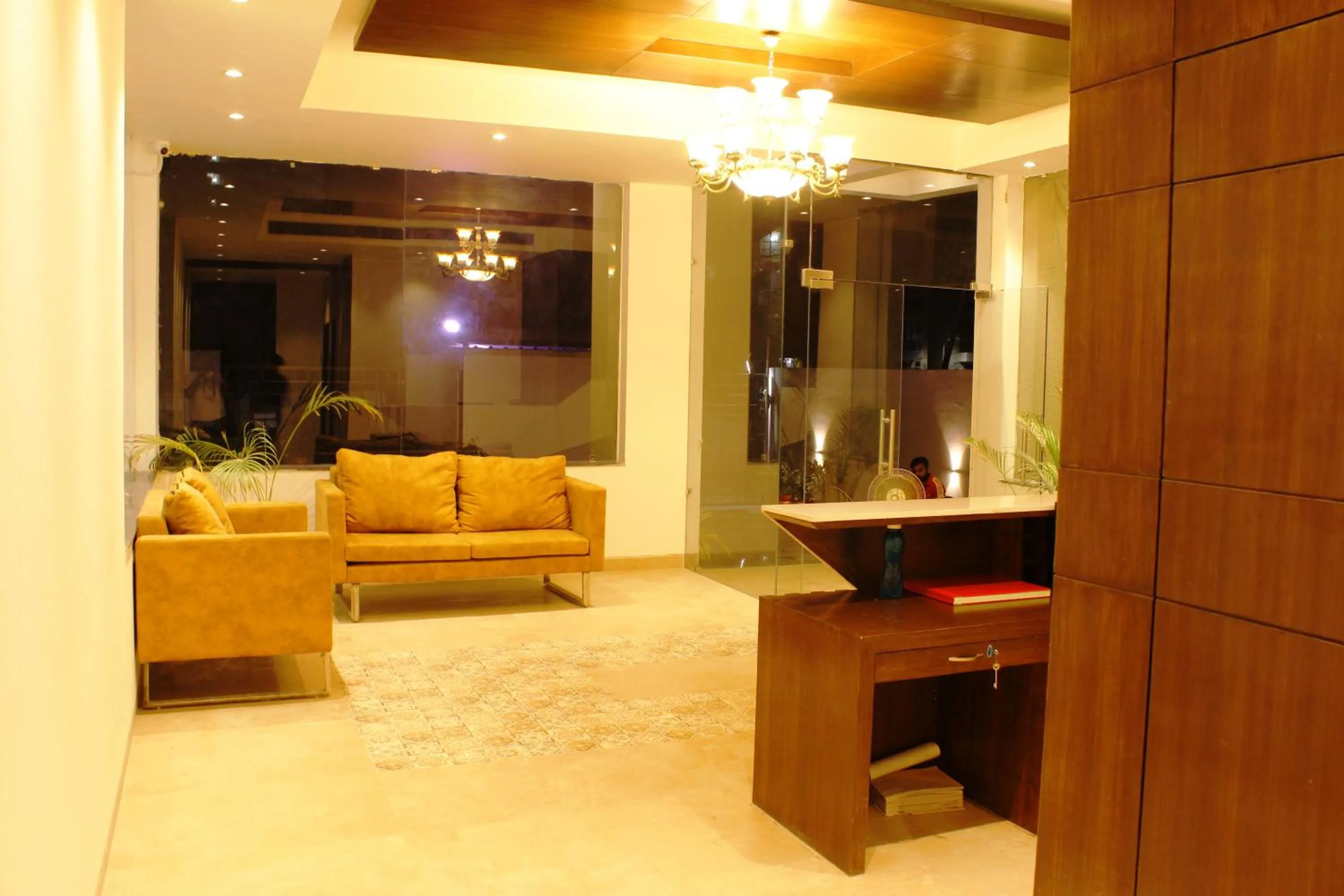 Living room in The Vrindwoods