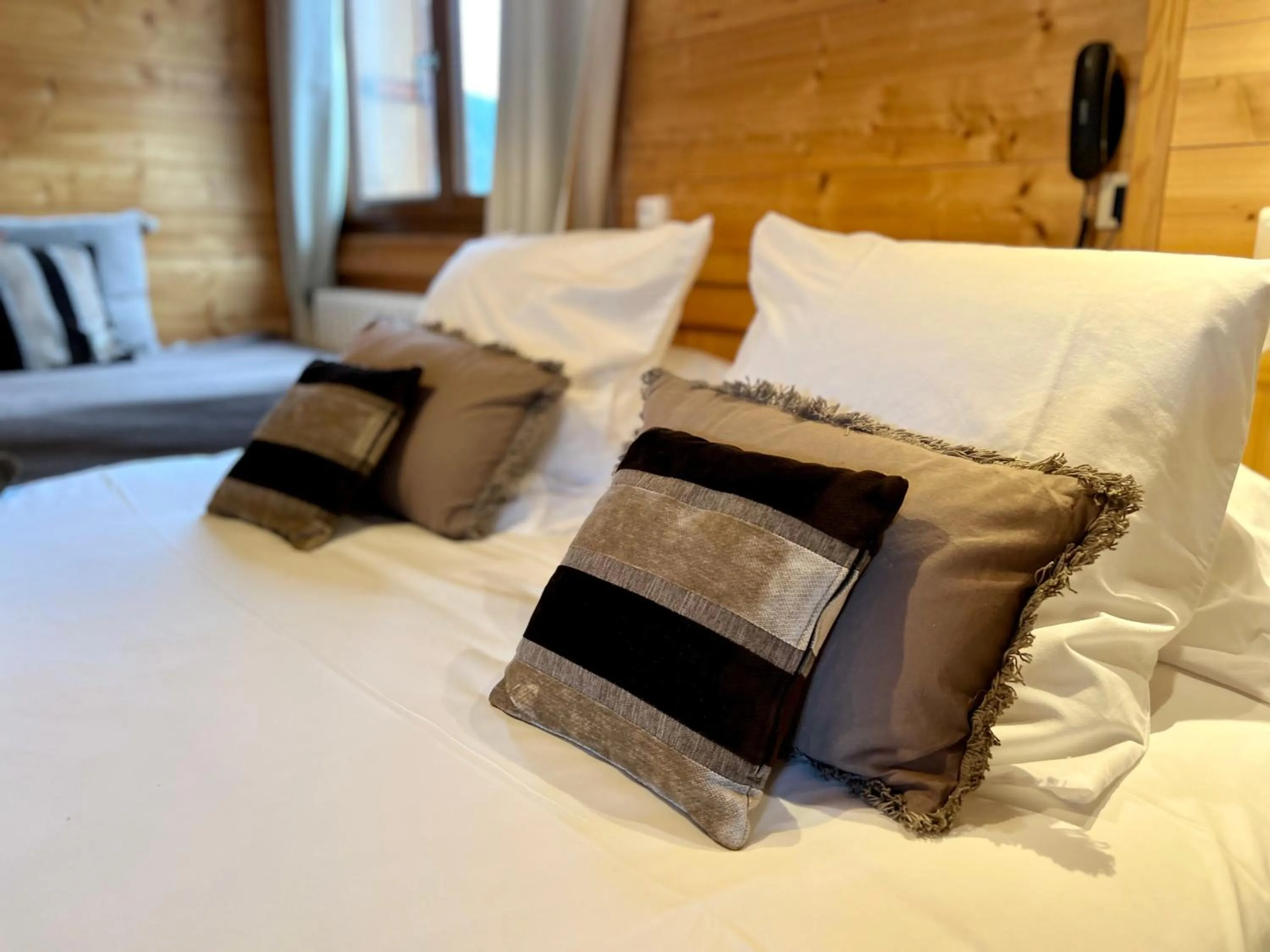 Bed in Hotel Le Christiania