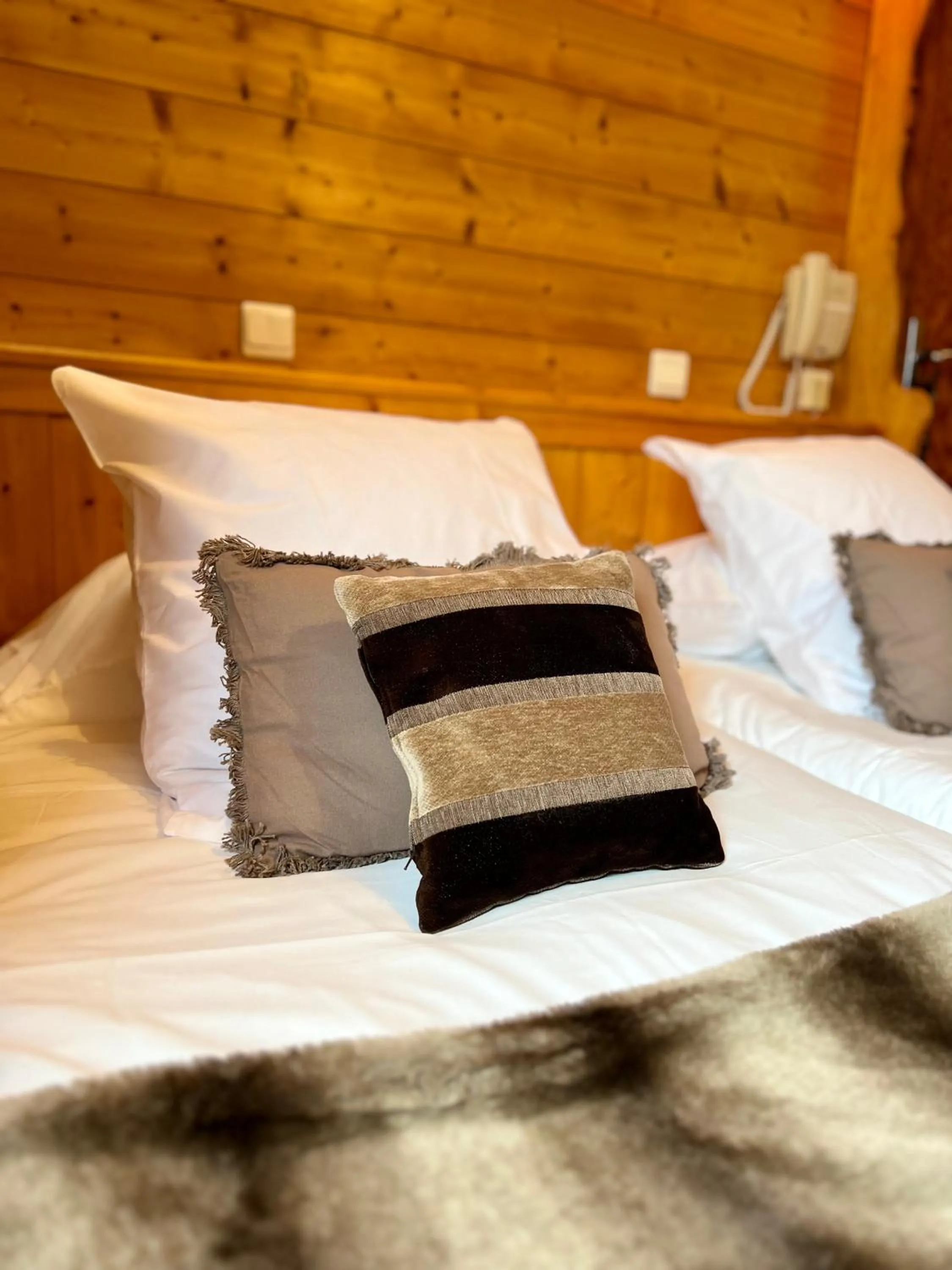 Bed in Hotel Le Christiania