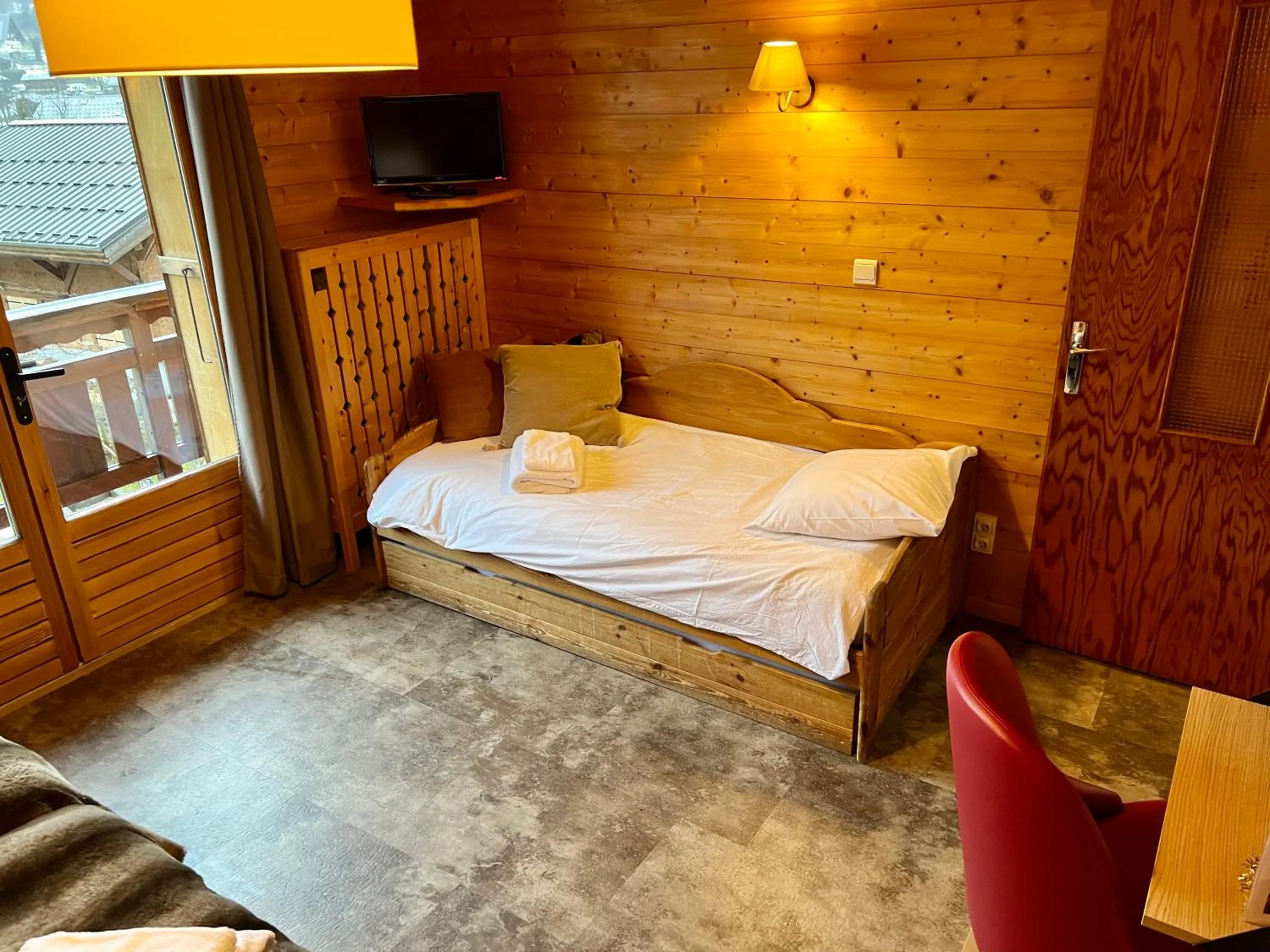 Bed in Hotel Le Christiania