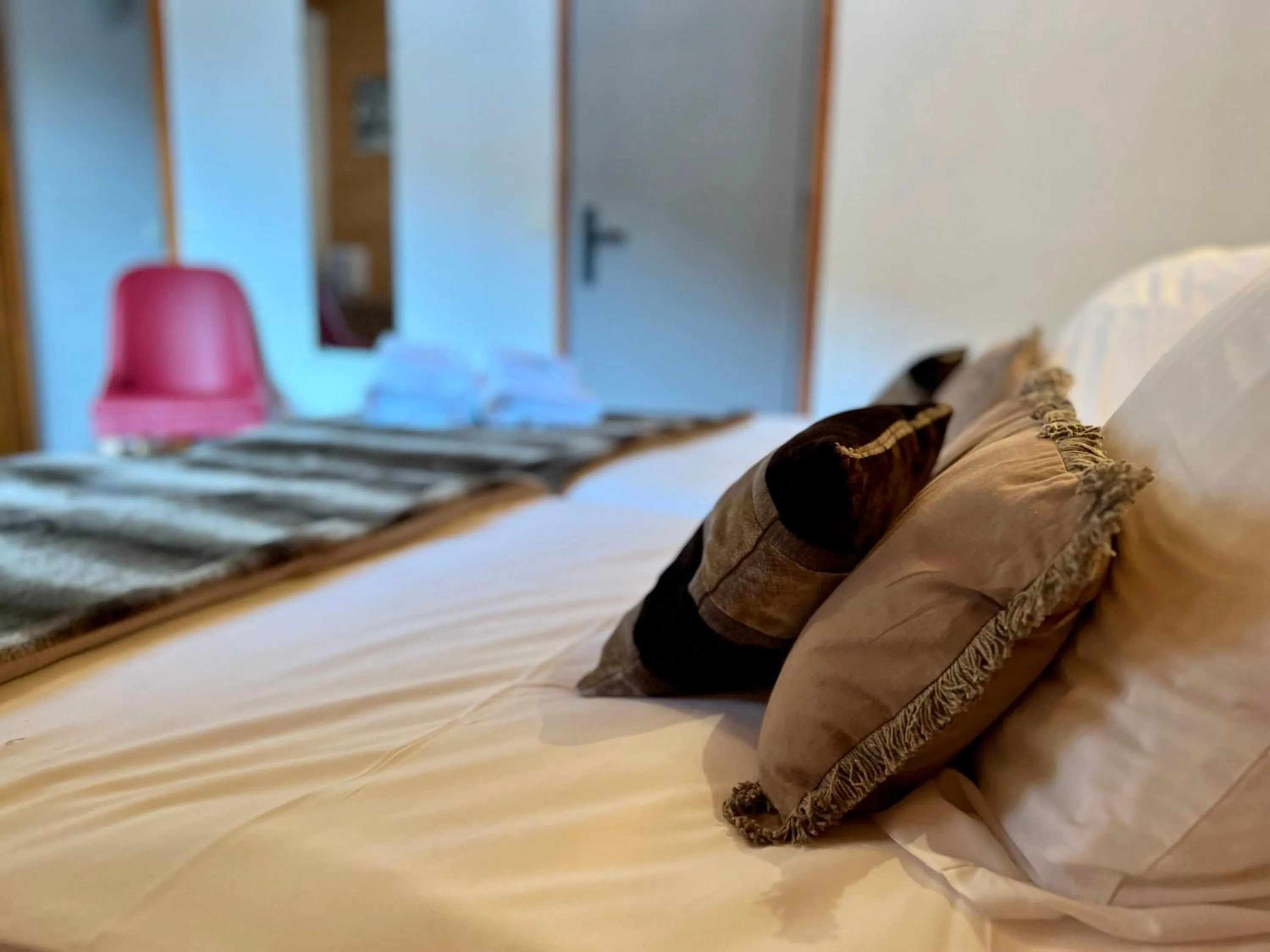 Bed in Hotel Le Christiania