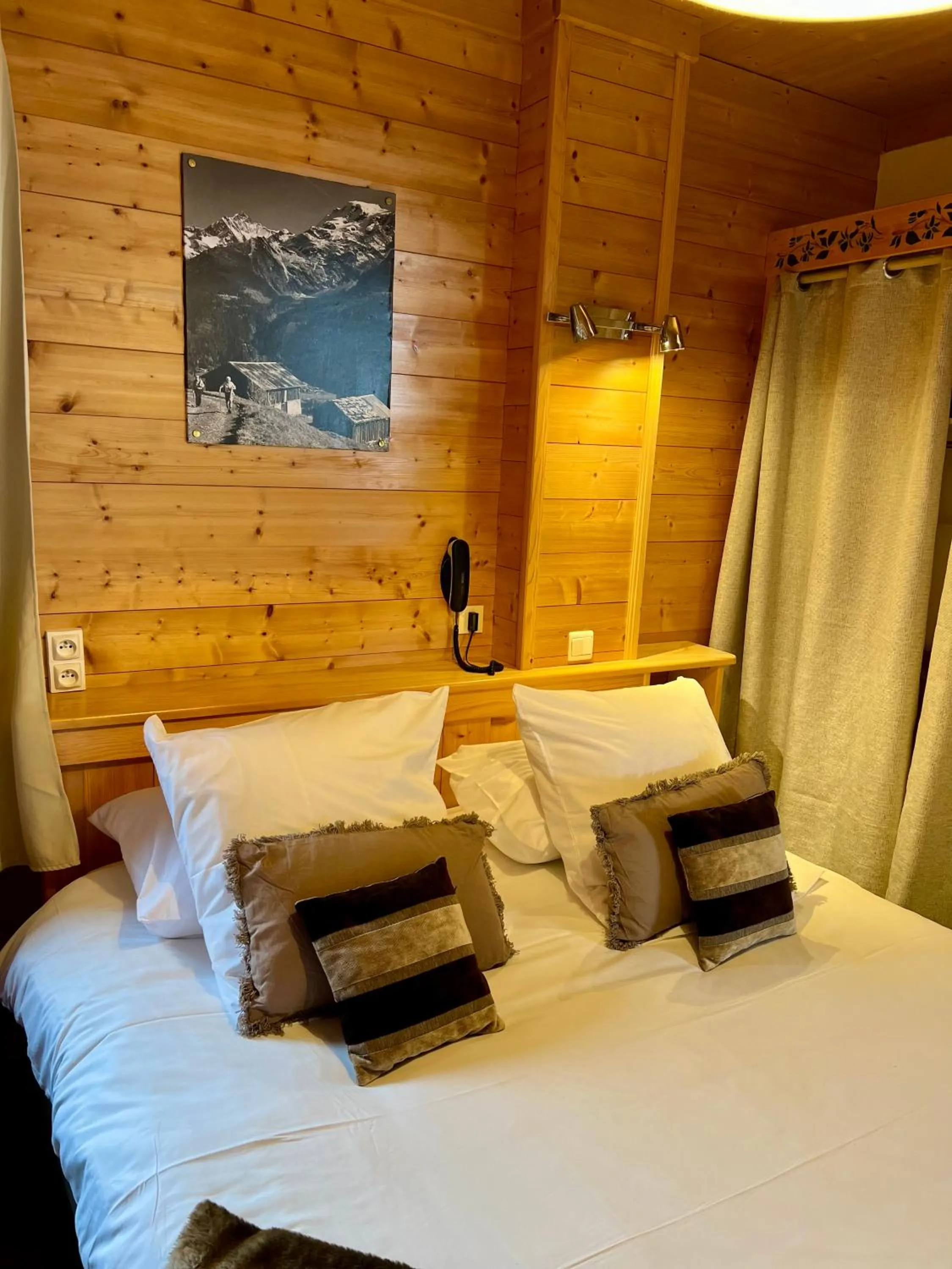 Bed in Hotel Le Christiania