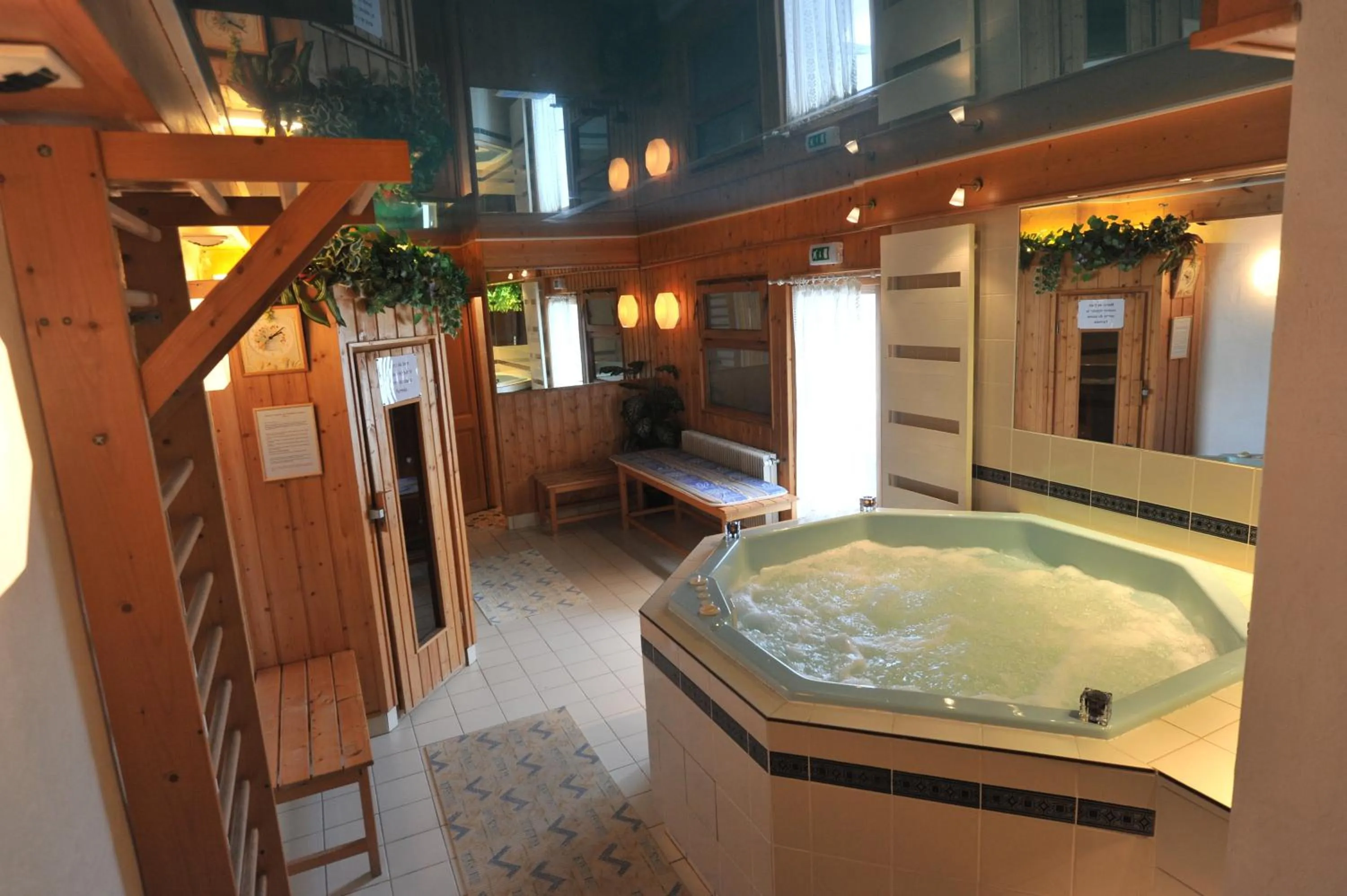 Spa and wellness centre/facilities in Hotel Le Christiania