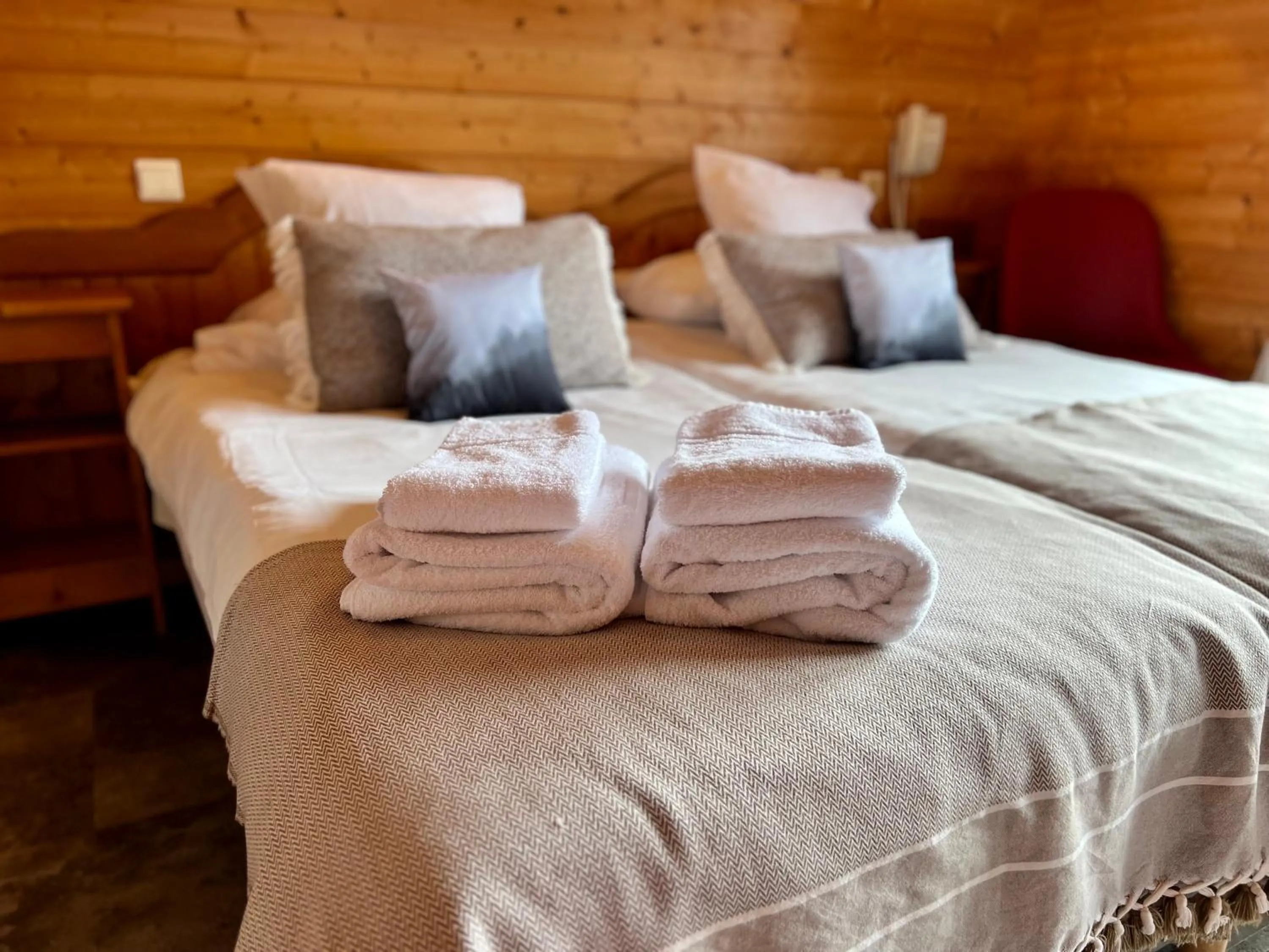 Bed in Hotel Le Christiania